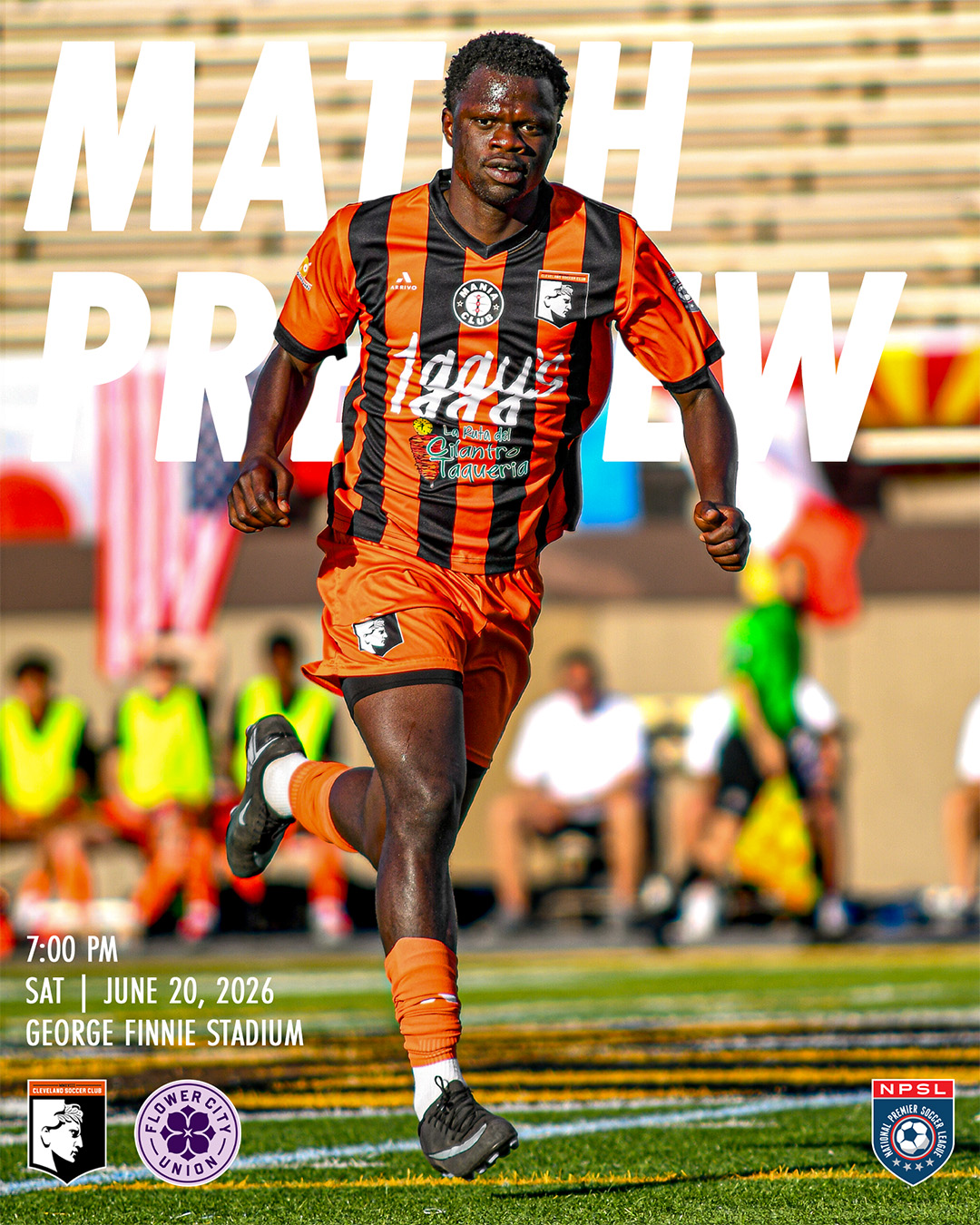 Back home. Big match. Youth Night.
After back-to-back road wins, Cleveland SC returns to George Finnie Stadium for another big Great Lakes Conference matchup against Flower City Union.
It is also Youth Night, and all kids get in free.
Bring the next generation out to support Cleveland’s team as the regular season push continues.
Visit ClevelandSC.com for the Match Preview
#WeAreCLE