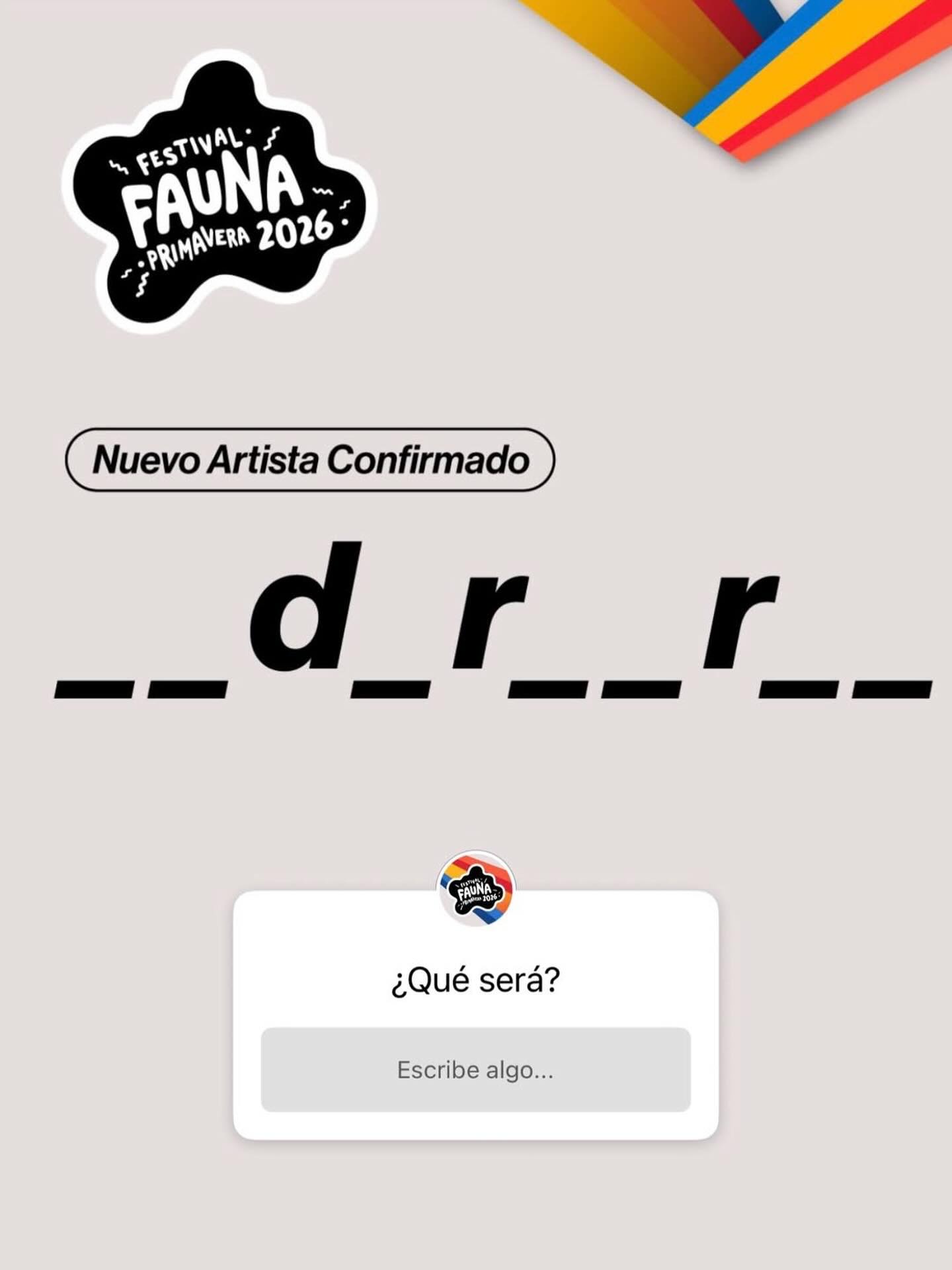 👀 MAÑANA… se revela todo ⚡️Nuevo artista confirmado para Fauna Primavera 🔥
Las pistas están sobre la mesa… ¿quién crees que se suma? 👇
#FaunaPrimavera #Lineup #Festival