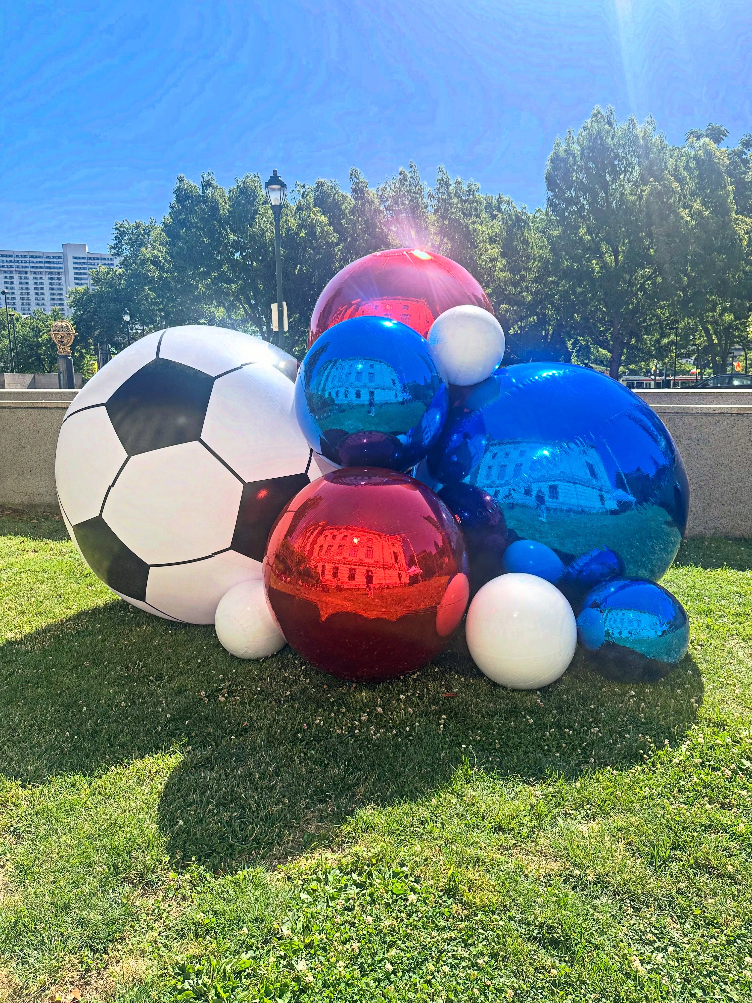 Come check out our latest big shiny balls display at The Franklin Institute’s Summer Block Party! ✨
We’re bringing the fun with our giant red, white & blue big shiny balls alongside our oversized sports soccer balls for a fun display that’s bringing in the FIFA team USA’s spirit! ⚽🔴⚪🔵
Come celebrate the start of summer at The Franklin Institute today until 3 PM for a Summer Block Party filled with:
☀️ Live music and entertainment w/ DJ @benarsenal
🔬 Hands-on science activities
🌤️ A live weather science show featuring NBC10 meteorologist Justin Gozdzicki
🔭 Solar viewing experiences
⚽ Soccer science activities hosted by the Philadelphia Union
🫧 Giant bubble demonstrations
🎉 Family-friendly fun throughout the museum, atrium, and front steps
Whether you’re stopping by to explore the museum or enjoy the outdoor festivities, be sure to snap a photo with our giant inflatables while you’re there! Tag us @momentsbymax_!
📍 The Franklin Institute
⏰ Today until 3 PM
🎟️ Buy Tickets Here: https://l1nq.com/4i1l995
Need to rent our big shiny balls or buy sports balls for your next event? We have every color and sports ball in stock and ready to rent out at your next event. Inquire on our website or send us an email.
ℹ️ www.momentsbymax.com
📧 info@momentsbymax.com
📲 267-912-4969
.
.
.
#BigShinyBalls #FranklinInstitute #PhiladelphiaEvents #PhillyEvents #fifaworldcup2026