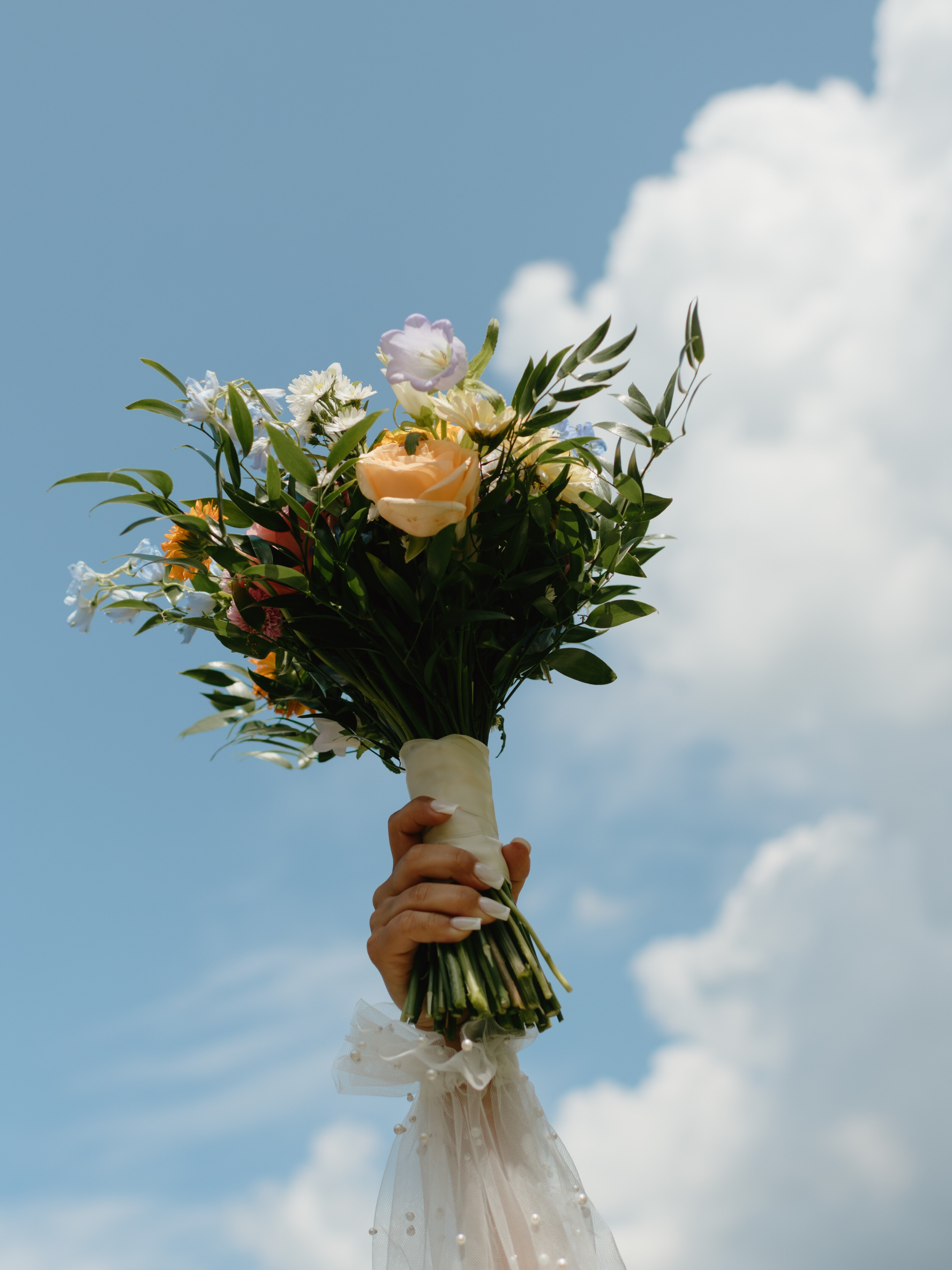 Something blue, something blooming