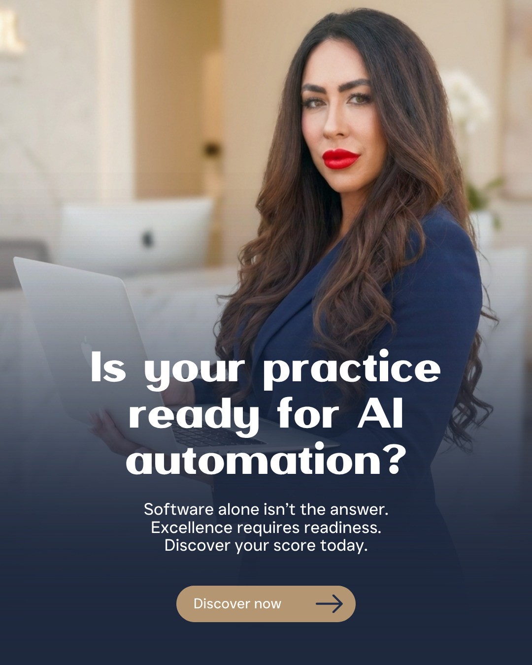 Automation is the future. Is your practice ready? 🤖✨
AI should be a high performance engine for your practice.
Our AI Readiness Audit provides a deep look at your current systems, workflows, and operational gaps so your practice can prepare for intelligent, scalable growth.
Identify the gaps.
Eliminate the chaos.
Scale with precision.
🔗 Visit www.mdbusiness.ai to book your assessment and lead with confidence.
#MDBusinessAI
#AIReadiness #MedSpaAutomation #AestheticExcellence #ClinicGrowth