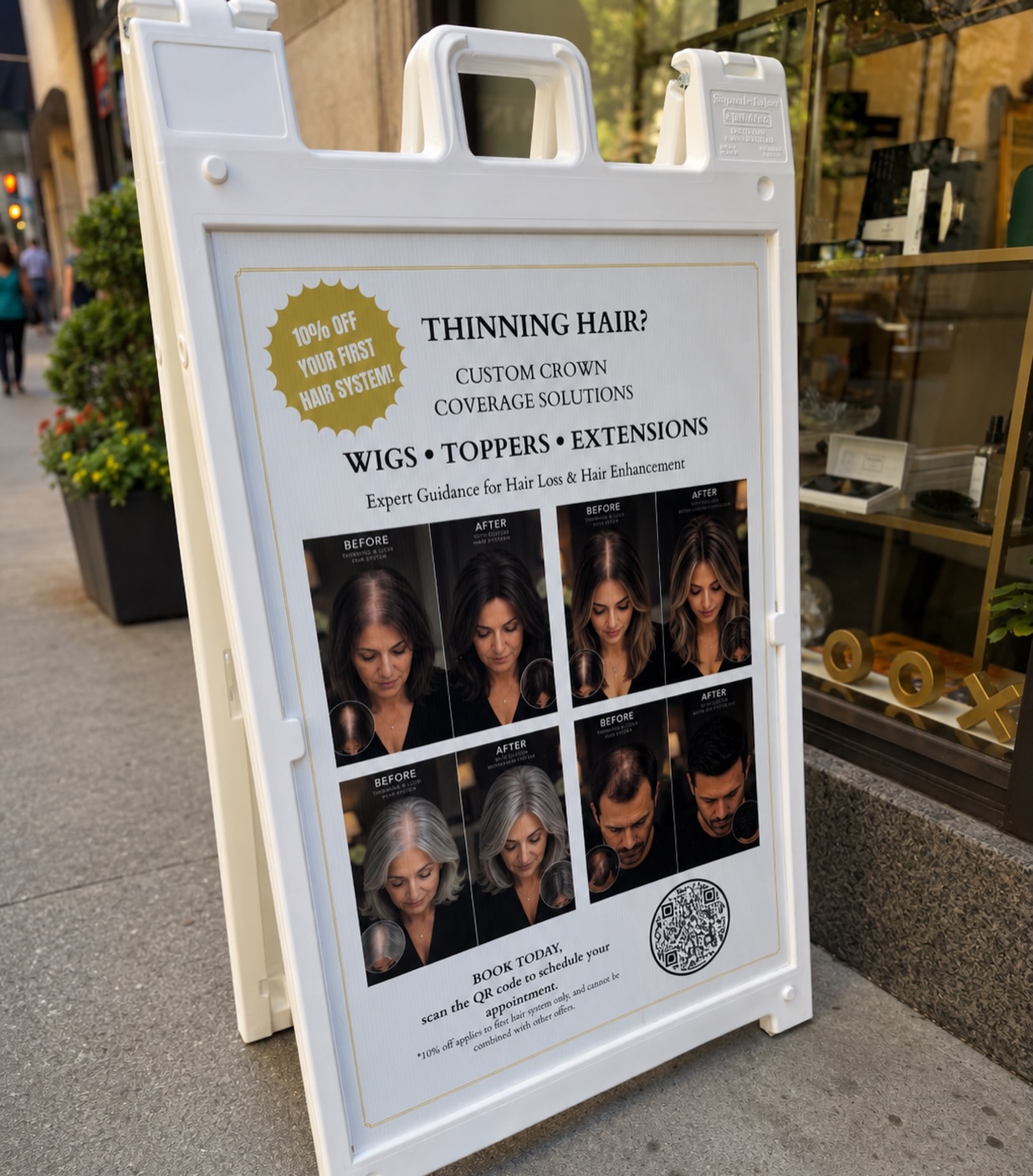 10% OFF your first Hair System! Book your thinning hair consultation today!
#thinninghair #thinninghairsolution #haircrown #wigforsale #hairtopper