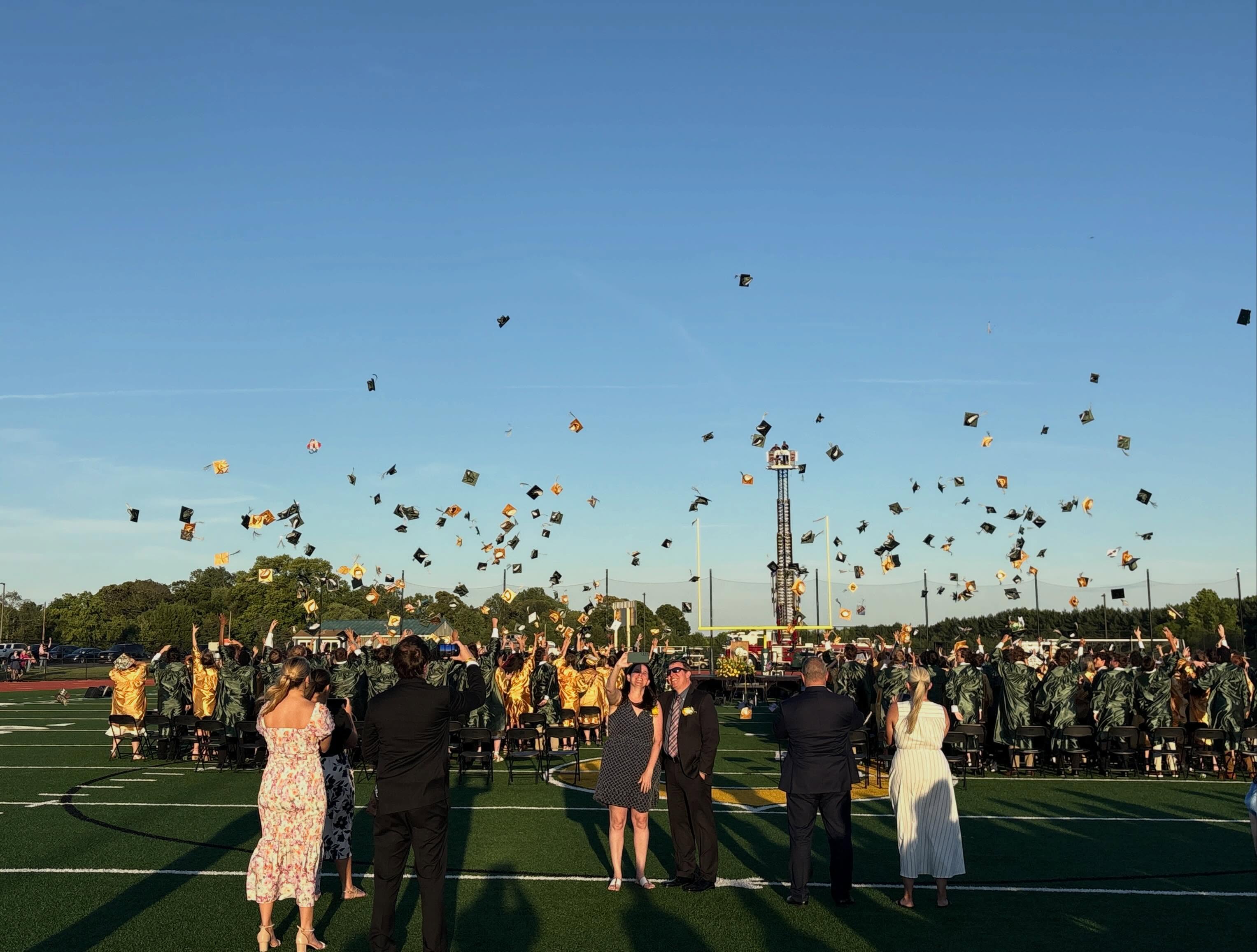 Congratulations to the Class of 2026, what a fun ride it has been! Thank you for the dedication and music that you have brought into the world. Best wishes on your future endeavors! You’re always a Pioneer!
Special thanks to our students in the graduation band for their performance tonight on a windy evening. Have a great summer everyone!