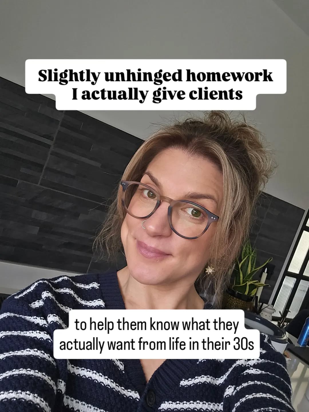 I promise you know more than you think....
If you're spiralling about running out of time in your 30s but genuinely don't know what you actually want, you're not alone.
You've just lost connection with your own signal.
Most tools out there try to fix that by thinking harder. But this isn't a thinking problem.
It's a self-trust problem.
These are the slightly unhinged things I use in sessions and give as homework, to help women in their 30s turn down the noise and start hearing themselves again.
But you don't need me or a therapist to do them woth you. Give one a go this week when you're undecided or don't know what to do.
(Plz try it BEFORE you consult ChatGPT 😉)
Save this to come back to when you need! 💖