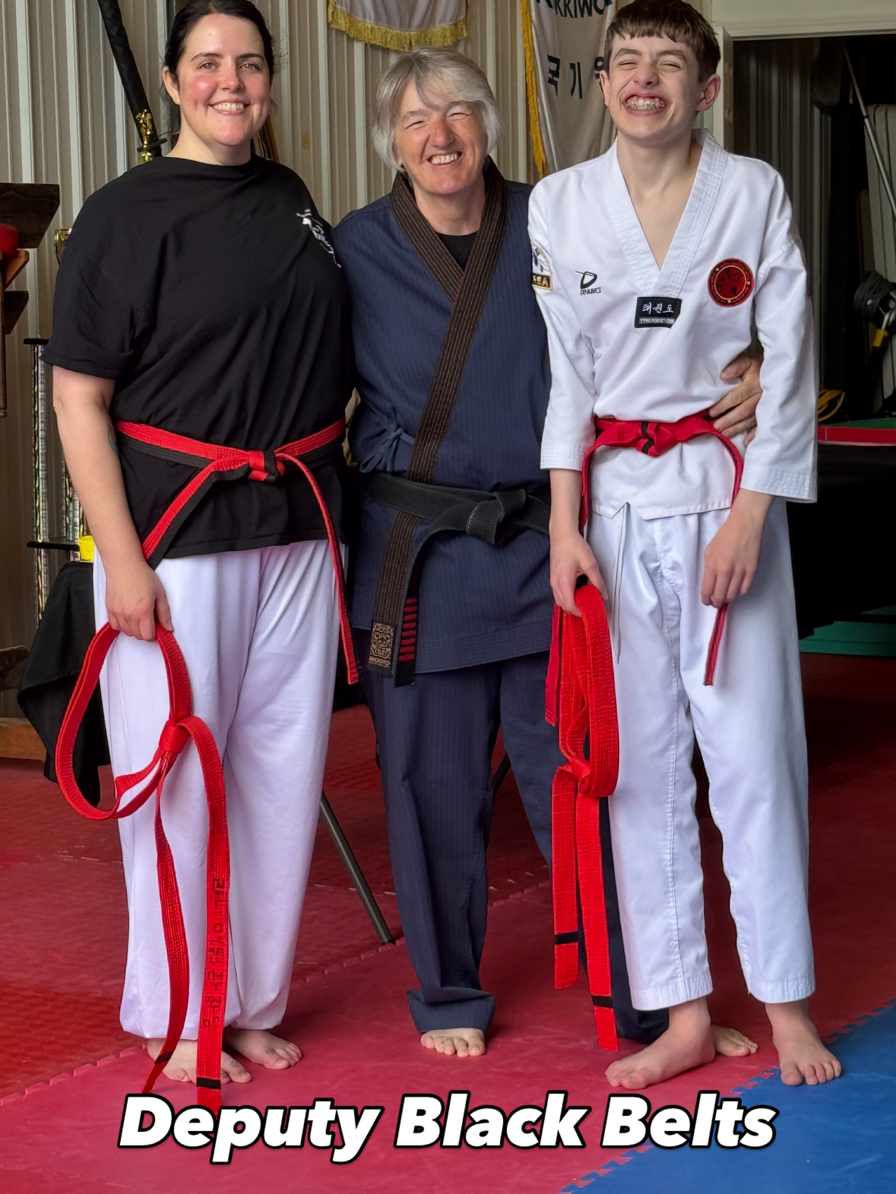 It’s been a journey, but we made it to Deputy Black Belt after 2 years of training.
We have 6 months before we can pre-tests and apply for Black Belt testing.
Very grateful for such a fabulous community at Mireu Martial Arts!