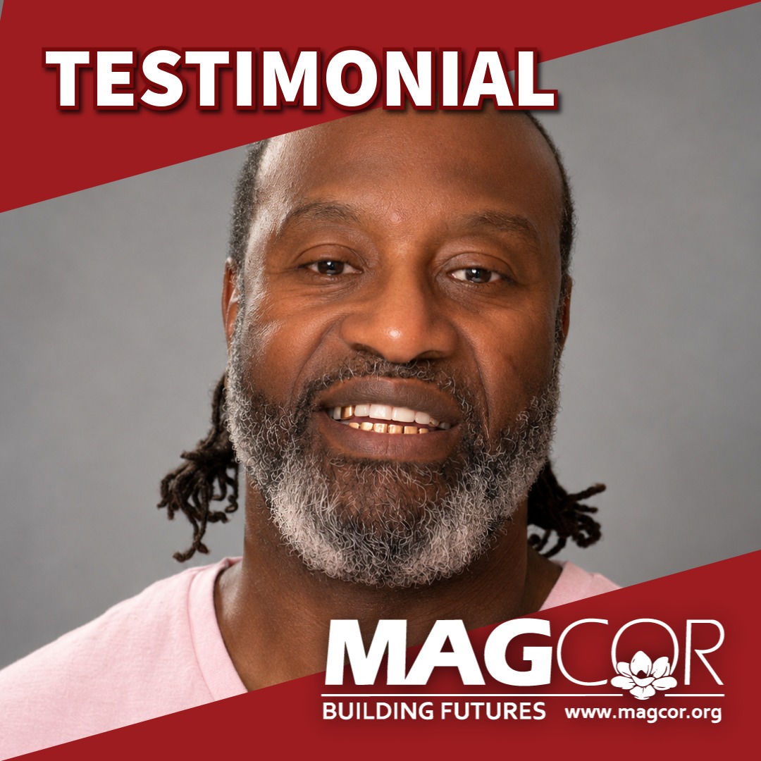 🔴🔴TESTIMONIAL ALERT!🔴🔴
Terry Curtis Testimonial
Before coming home, one of my biggest challenges was not having a driver’s license. I had never had one, and a speeding ticket from 2013 in Grenada had kept me from being able to get it. The fine was around $1,000, and it became something I could not get past on my own. I also came home without clothes or a phone. Those may seem like small things to some people, but when you are trying to start over, they matter. Without transportation, clothing, or a way to communicate, it is hard to move forward.
Before my release, I worked at the Garment Factory in Pearl from July 2024 until I came home on November 25, 2025. Working there was rewarding. It helped me stay focused and gave me something positive to work toward. After I was released, Donte with MAGCOR’s reentry services reached out to me. He asked about my clothing size, shoe size, and what I needed to help me get back into society. He stayed available and helped me work through one of the biggest barriers I had. Donte reached out to several lawyers on my behalf to help get the issue with my old ticket resolved. Because of that support, I was able to get my driver’s license in May.
At 54 years old, getting my license was a major accomplishment. I could not have done it without MAGCOR.
Right now, I am in Jackson and looking for a job. Before I got my license, I felt like I had to sit still because I could not drive. Now, I have a better chance to get where I need to go, look for work, and keep moving forward. What I would tell anyone coming home is that you must be consistent. Set goals that you can reach and keep working toward them. My goal was to get my driver’s license, and with MAGCOR’s help, I reached it. Everyone going home should reach out to go through Reentry with MAGCOR. Be a willing participant, and regardless of setbacks, keep pushing. Anything you put your mind to, you can achieve.
