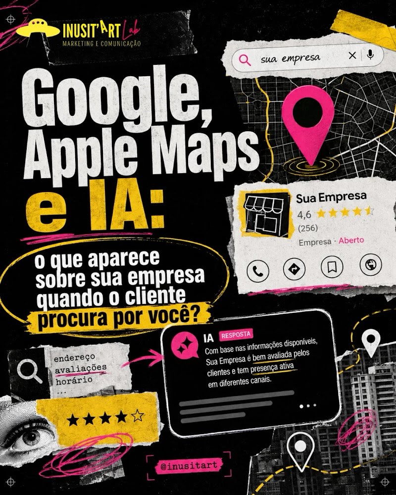 O cliente nem sempre começa pelo Instagram.
Às vezes ele vê seu conteúdo, gosta do que você oferece, mas antes de chamar no WhatsApp ele procura seu nome, confere o endereço, olha avaliações, vê fotos, testa o mapa, lê informações públicas e tenta entender se aquele negócio transmite segurança.
E hoje essa busca não acontece em um lugar só.
Ela passa pelo Google, pelo Maps, pelo Safari, pelo Apple Maps, pelo site, por avaliações, por cadastros antigos e, cada vez mais, por respostas geradas por inteligência artificial.
O problema é que muita empresa organiza o feed, mas esquece o resto do caminho.
O Instagram está bonito, mas o Google está desatualizado.
O conteúdo fala uma coisa, mas o cadastro mostra outra.
O WhatsApp não conduz.
O site não ajuda.
As avaliações não são respondidas.
O Apple Maps tem informação incompleta.
E a internet começa a montar uma versão confusa do negócio.
Para o cliente, isso não parece apenas falta de atualização.
Parece insegurança.
Presença digital não é só publicar.
É organizar os pontos de contato que fazem uma pessoa encontrar, entender, confiar e decidir falar com você.
Antes de produzir mais conteúdo, vale olhar para o que aparece quando alguém procura pelo seu negócio.
A Inusit’Art ajuda empresas a organizarem presença digital com estratégia, conteúdo, posicionamento e estrutura.
#GoogleEmpresas #AppleMaps #PresençaDigital #MarketingDigital #InusitArtLab