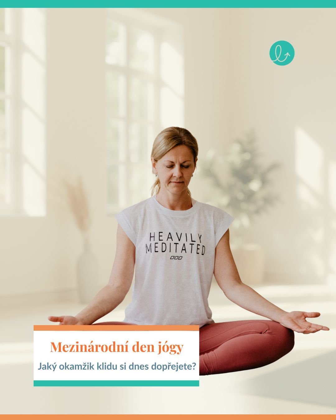 🧘♀️ Mezinárodní den jógy
Jóga nemusí znamenat stojky, akrobacii ani hodinovou lekci.
Někdy stačí 10 minut.
Chvíle, kdy se zastavíme.
Nadechneme se.
A vrátíme pozornost zpět k sobě.
Právě v tom vidíme její největší sílu. Ne v dokonalosti pozic, ale v tom, že nám pomáhá zpomalit, vnímat své tělo a pečovat o své zdraví s větší laskavostí.
💛 Na oslavu Mezinárodního dne jógy jsme pro vás připravili krátkou jógovou praxi zdarma.
🎥 Vyzkoušejte si ji s námi:
👉 odkaz v bio / v komentáři
https://youtu.be/EFy6ZRPVRIY
Ať už máte za sebou stovky lekcí, nebo jste na podložku ještě nikdy nestoupli, jste vítáni.
Jaký vztah máte k józe vy?
#mezinarodnidendogy #internationalyogaday #joga #mindfulness #semwell #wellbeing #dusevnizdravi #vedomypohyb