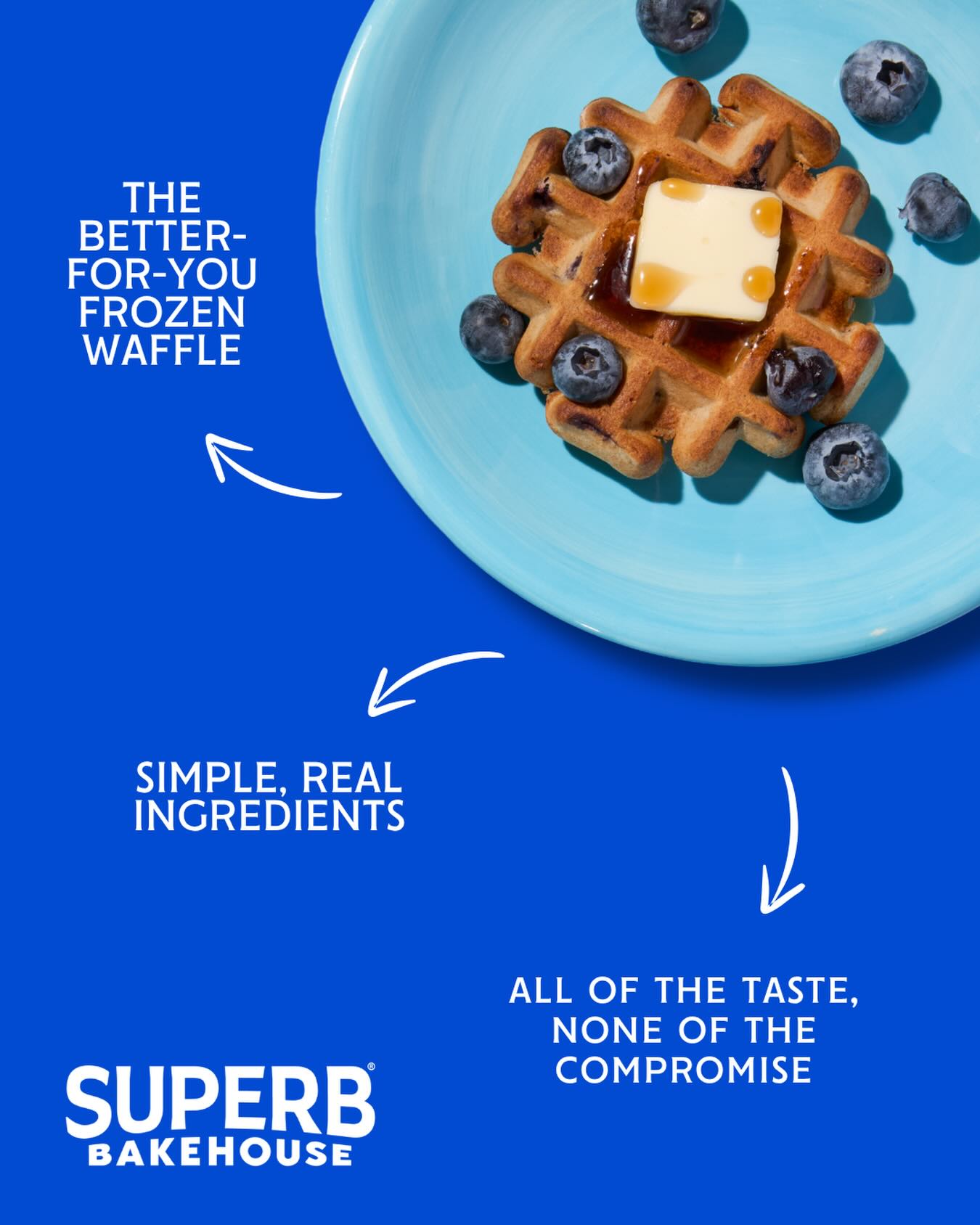 Why settle? 🧇
Get the convenience of frozen waffles and the quality of ingredients you actually recognize. #SuperbBakehouse