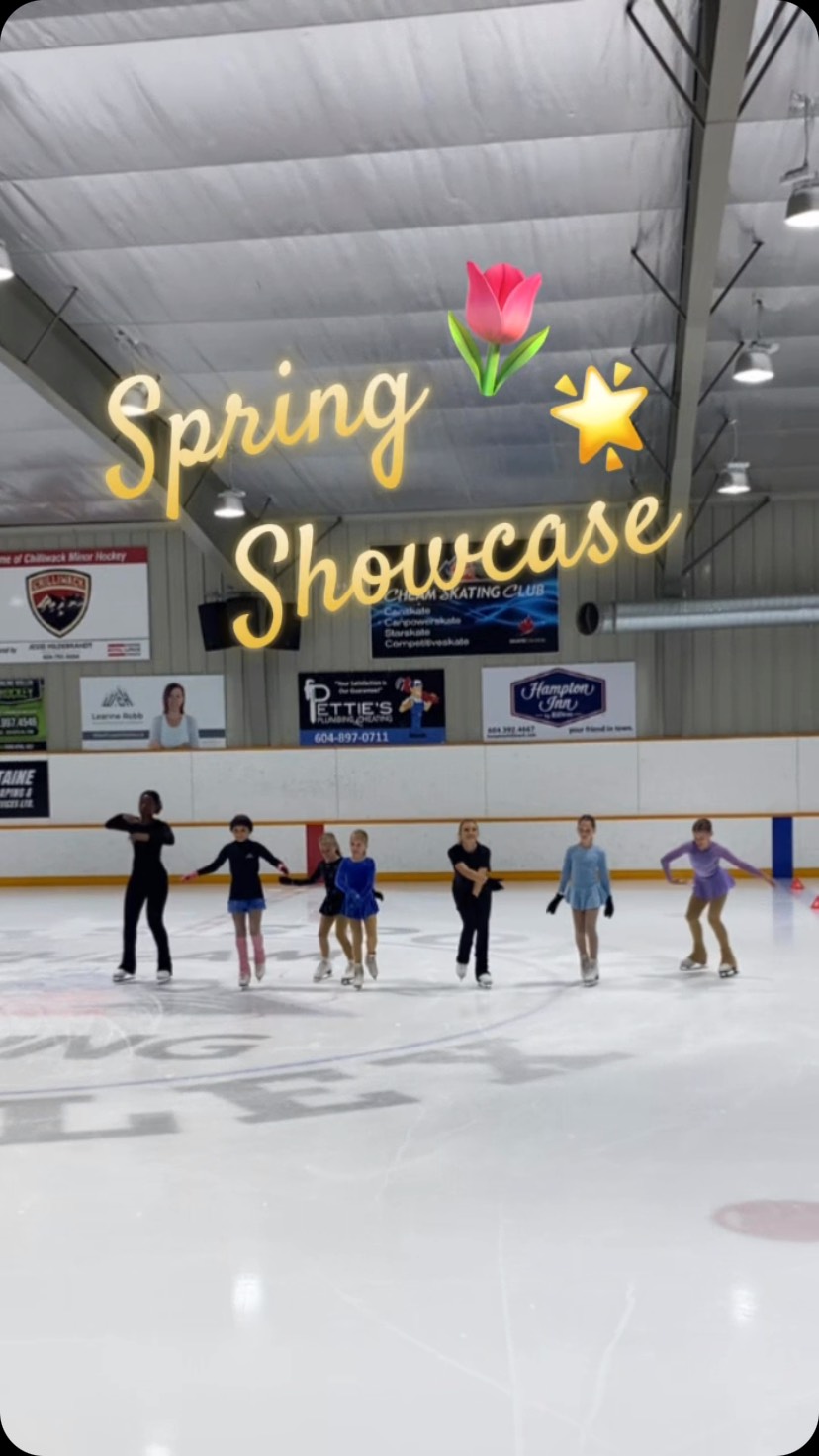 A successful end to the spring season! Thank you skaters for all your hard work this season and an amazing showcase! π