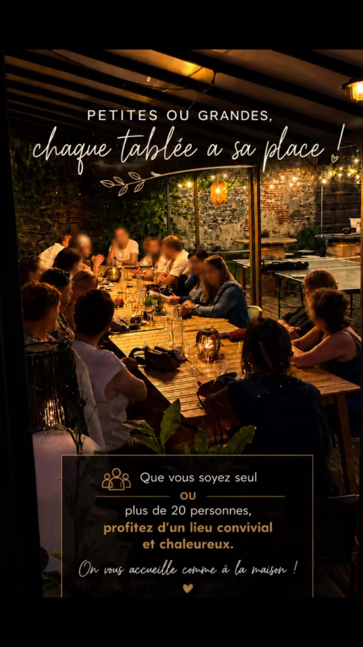 Les plus beaux repas ne sont pas toujours les plus compliqués. 🌿
Une belle table sur une belle terrasse au bord de l’eau.
Des produits locaux.
Des gens qu’on aime.
Le reste, on s’en occupe.
📍 La Terrasse du Canotier
📞 Réservation conseillée : 07 81 63 06 56