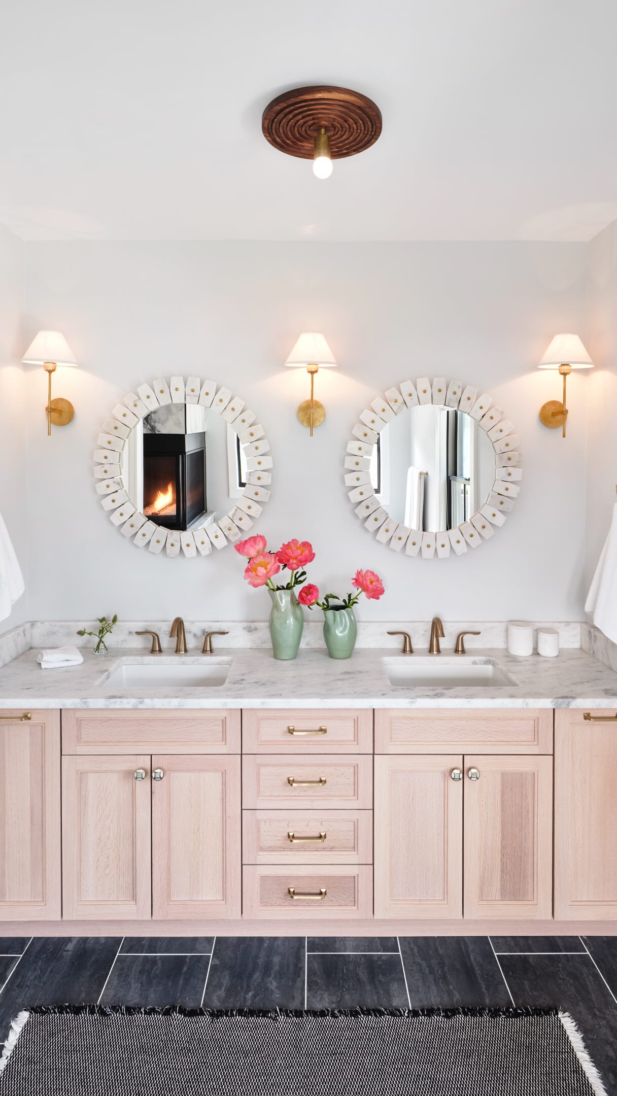 A primary bath designed to feel more like a private retreat than a traditional bathroom.
From the double-sided fireplace and oversized soaking tub to the marble-clad shower and cedar sauna, every detail was selected to create a sense of calm, comfort, and everyday luxury.
The best spaces don’t just look beautiful—they change the way you live.
Now booking Fall 2026 projects.
📷 @tommyagriodimas.tiff
.
.
.
.
.
#luxurybathroom #bathroomdesign #spabathroom #luxuryinteriors #bathroominspo
-
Houston interior designer, primary suite, spa bathroom, custom home, marble bathroom, wellness design, house beautiful, vacation home, second home