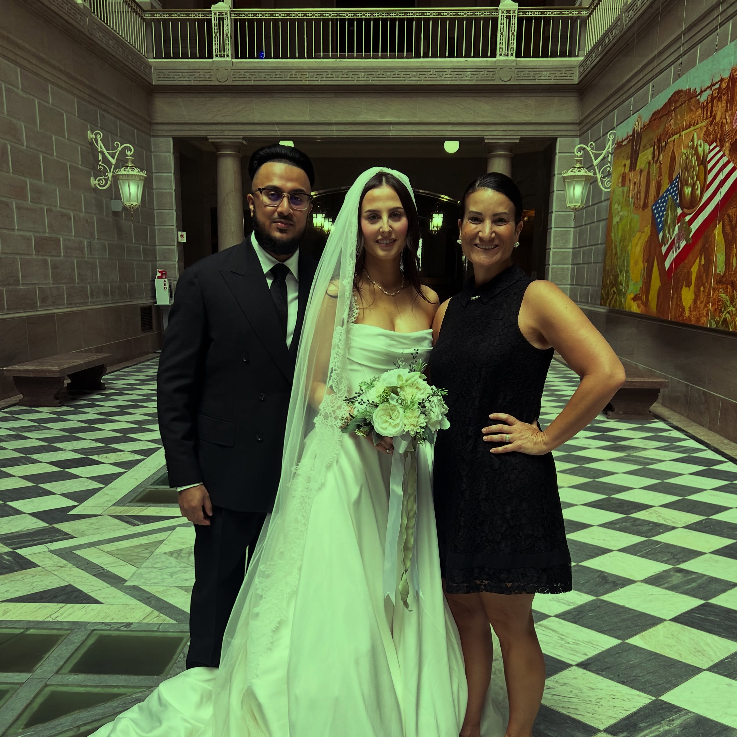 Ajay and Monika were married today at Hartford City Hall!
Wedding Officiant | CT Wedding Celebrant | Personalized Ceremonies | Justice of the Peace | Destination Weddings | Elopements | Vow Renewals | Wedding Day Officiant | Marriage Celebrant | Hartford CT
Sarah Sullivan is a wedding officiant and Justice of the Peace based in Connecticut who creates personalized, meaningful wedding ceremonies for couples locally and beyond. She specializes in custom wedding scripts, elopements, and destination weddings that reflect each couple’s unique love story.