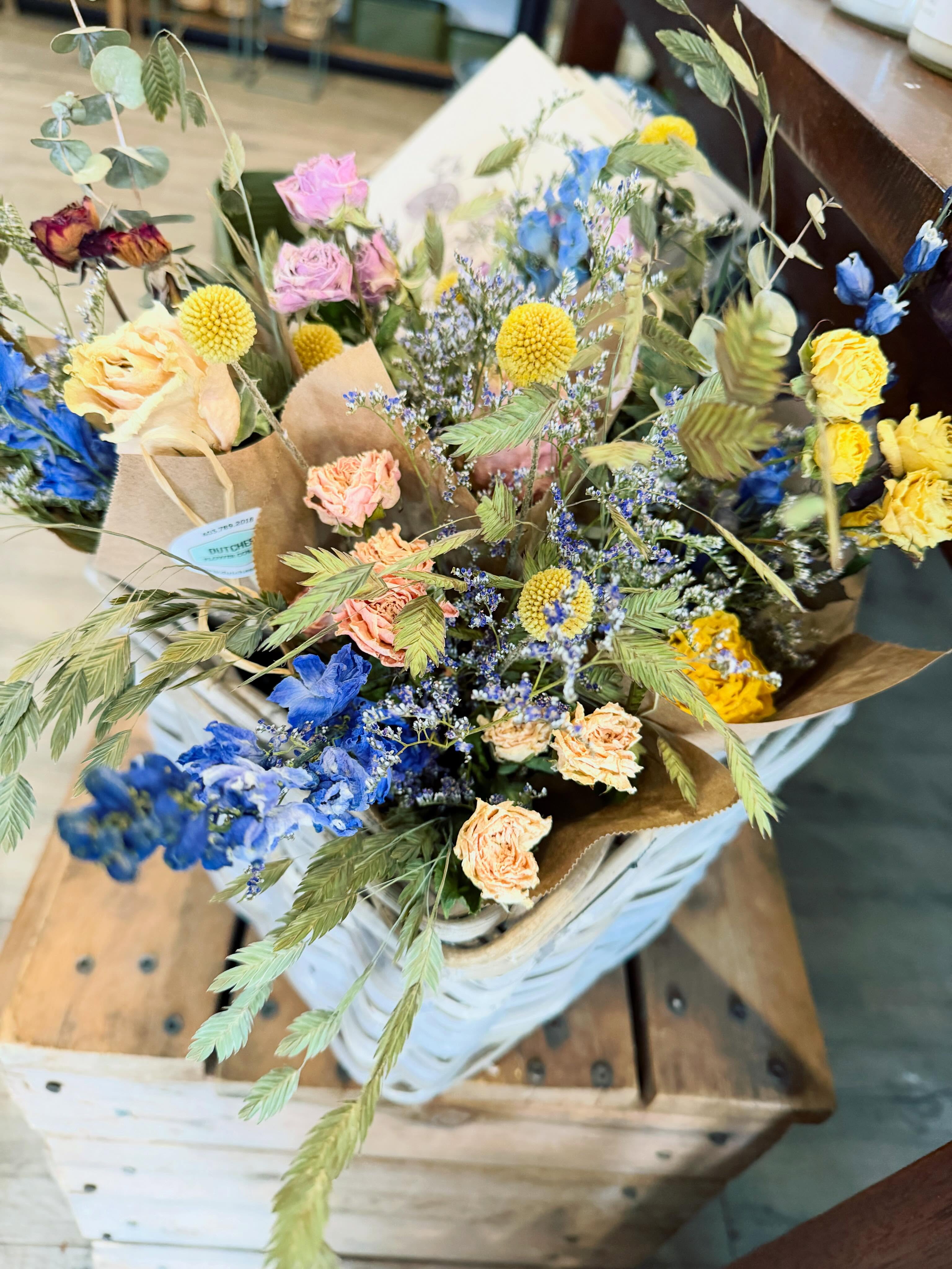 The sweetest little dried floral bunches ! 🤍 Perfect for gifting or adding a touch of everlasting beauty to your home.
While you’re here, browse our collection of beautiful mirrors—from ornate gold statement pieces to timeless wooden frames—along with cozy candles, elegant reed diffusers, assorted faux floral stems, and so many unique finds.
🌱 Florigraphy flower seeds from Nova Scotia are now Buy 2, Get 1 Free—a perfect time to stock up for your garden or gift to a fellow flower lover.
Need a last-minute plant for Dad? We have some wonderful options in store, too. 🪴
We’re open today (Saturday) from 10:00–4:00. Stop in, wander, and enjoy all the beautiful new arrivals.
Have a wonderful weekend! 🌿