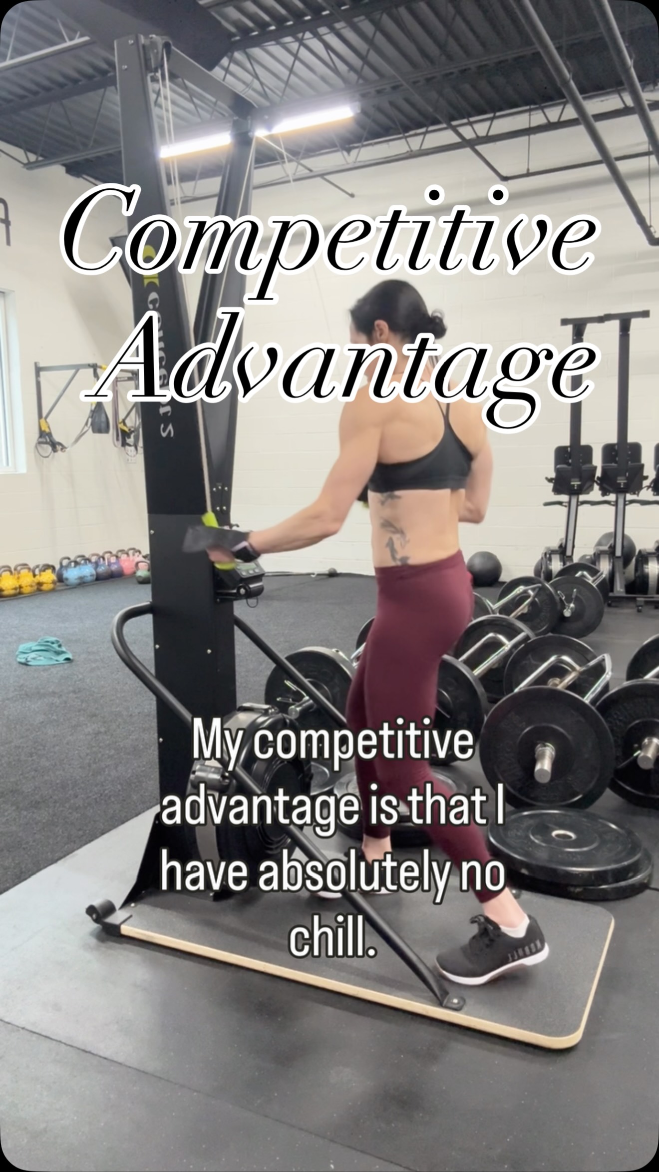 My competitive advantage?
A complete inability to leave well enough alone.#womensonlygym #entrepreneur #reformerpilates #reformerpilatesstudio #strongoverskinny