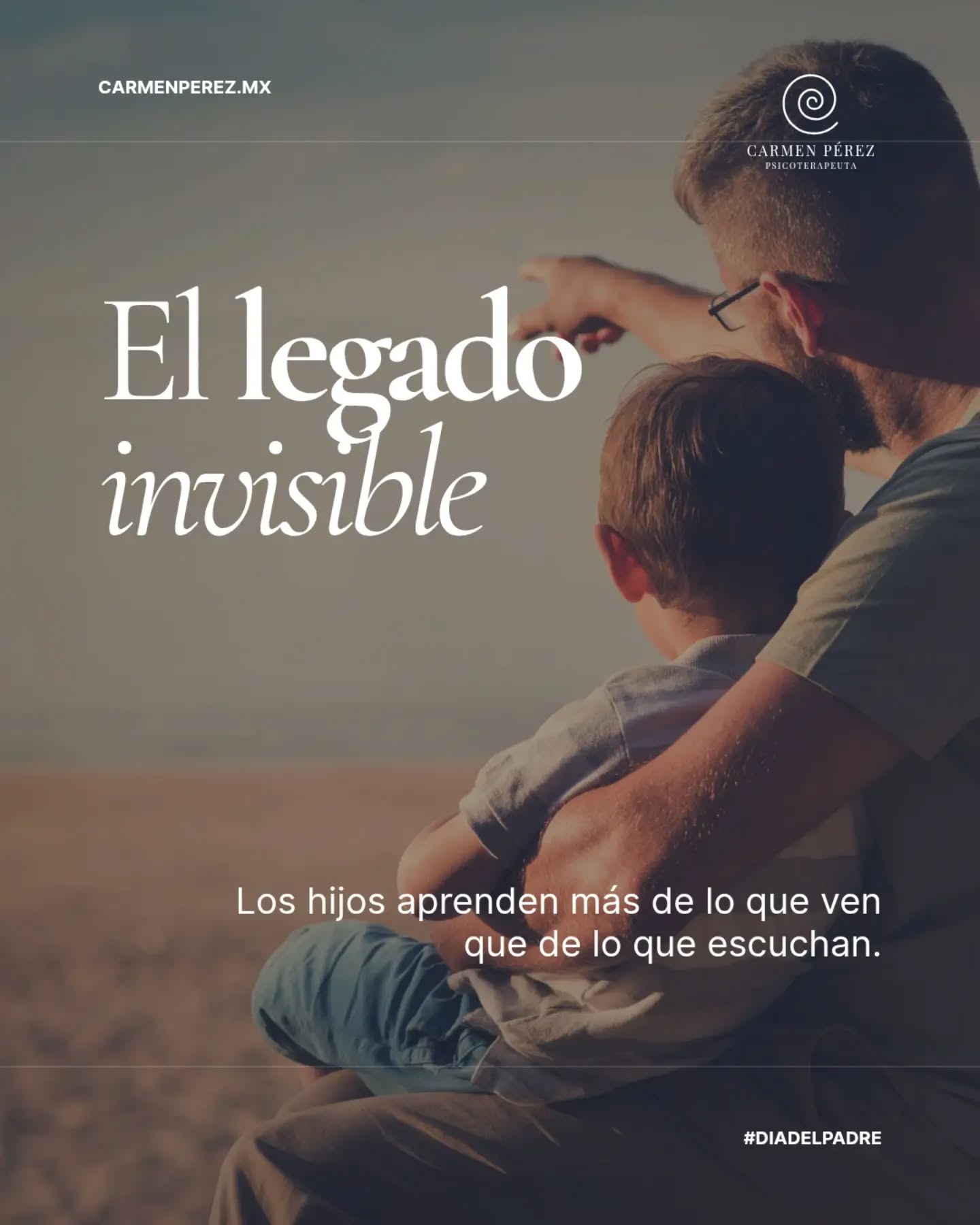 Solemos pensar que el legado de un padre se mide en bienes materiales o en grandes consejos hablados. Sin embargo, en el desarrollo infantil, lo que realmente da forma a la estructura psíquica de un hijo es el ejemplo silencioso. 🛡️🌱
El verdadero legado de un padre es invisible y se transmite en el día a día:
• Cómo resuelve sus conflictos internos.
• Cómo trata a los demás cuando nadie lo está observando.
• Cómo se permite expresar el cariño y la ternura.
• Cómo maneja la frustración y el fracaso.
• Cómo cuida de su propia salud mental.
No se trata de ser un referente perfecto, porque la perfección no existe en los procesos humanos. Se trata de ser un padre disponible, alguien que se atreve a mostrarse auténtico, que sabe pedir perdón cuando se equivoca y que acompaña sin la necesidad de controlar.
Ser un buen padre hoy no es tener todas las respuestas, sino tener la valentía de seguir creciendo junto a ellos.
💬 Si miras atrás, ¿cuál dirías que es el legado invisible más valioso que te dejó tu padre? Te leo en los comentarios.
#VisiblesEInvisibles #SanarLaInfancia #EvolucionPersonal #PaternidadPresente #CarmenPerez