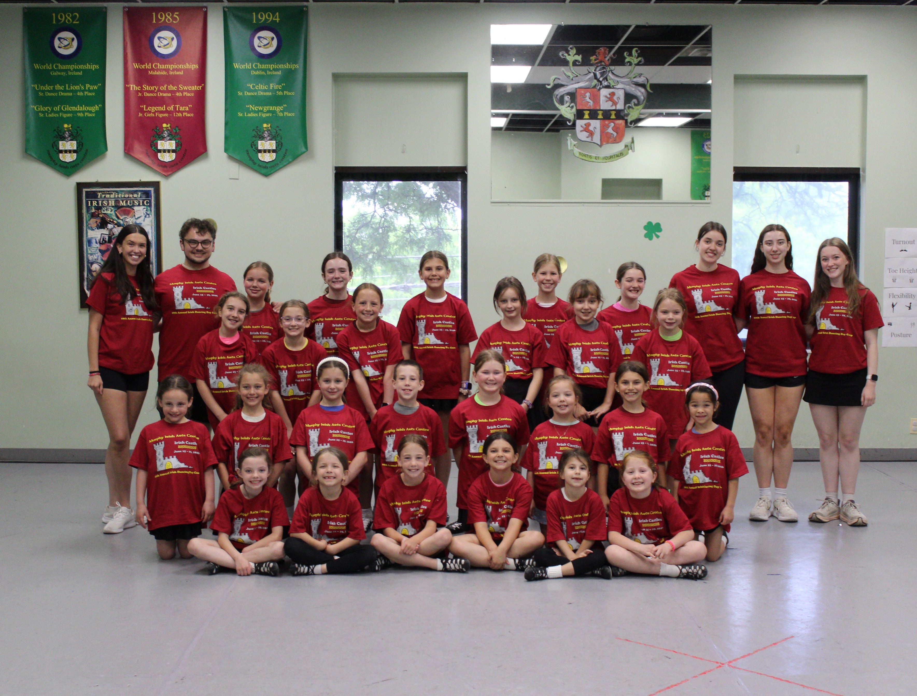 DAY CAMP 2026
This crew of dancers brought the spirit, determination, and energy!! Our week was filled with learning new skills, steps, and FUN!! The future is certainly bright here at the MIAC!
A huge, heartfelt thank you to our Mr. Hugh and Dr. Botos for planning such an amazing week ❤️
#murphyirishartsproud #tradition #family #passion #summercamp