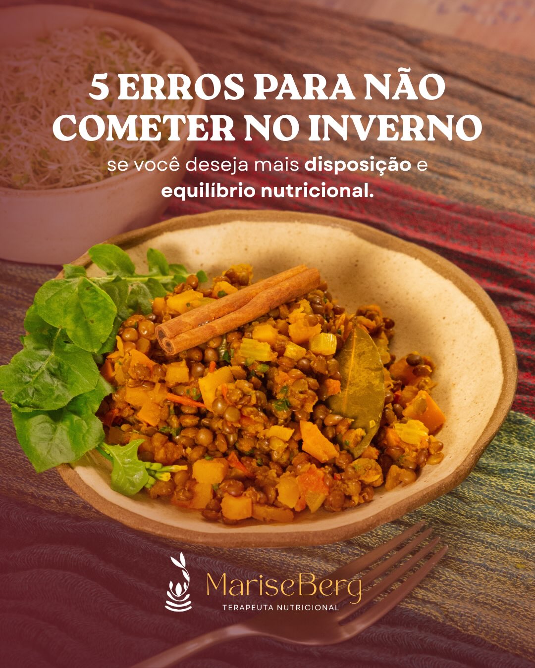 O frio chegou. ❄️
E o seu corpo provavelmente já percebeu.
Mais fome. Menos vontade de saladas e alimentos frios. Mais desejo por preparações quentes, densas e reconfortantes.
Mas será que sabemos adaptar a alimentação para acompanhar as necessidades dessa estação?
Na Imersão Ayurveda e Nutrição para o Inverno, vou compartilhar princípios simples e aplicáveis para planejar refeições mais adequadas ao clima frio, fortalecer a digestão e ampliar o repertório culinário com receitas inspiradas no Ayurveda.
Uma manhã de aprendizado, sabor e autocuidado para atravessar o inverno com mais vitalidade.
Sábado 27/06, das 9 às 13 h
🍲 Receitas em vídeo
🌿 Especiarias e alimentos da estação
🔥 Estratégias para fortalecer a digestão
🧘 Mindful Eating
💻 Encontro online e ao vivo
👉 Veja todos os detalhes no link da bio.