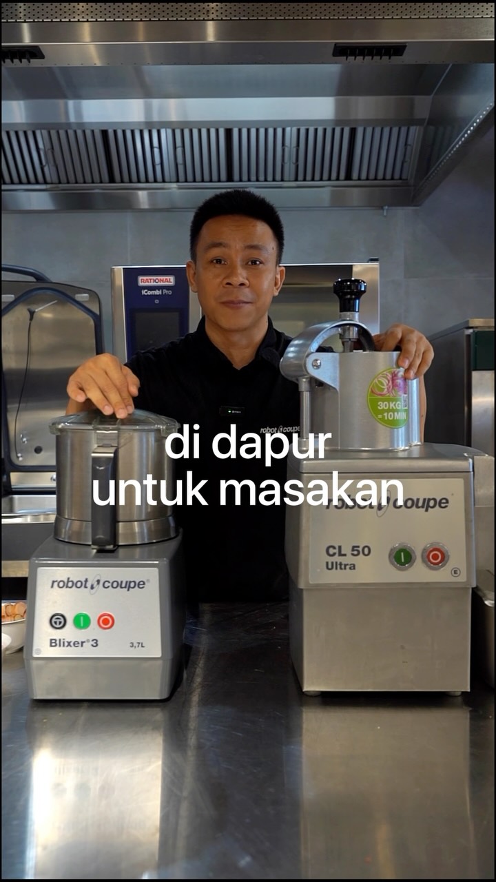 Mesin potong yang wajib kalian punya kalo mau bikin dapur kalian lebih efisien @robotcoupe_official @fmastup