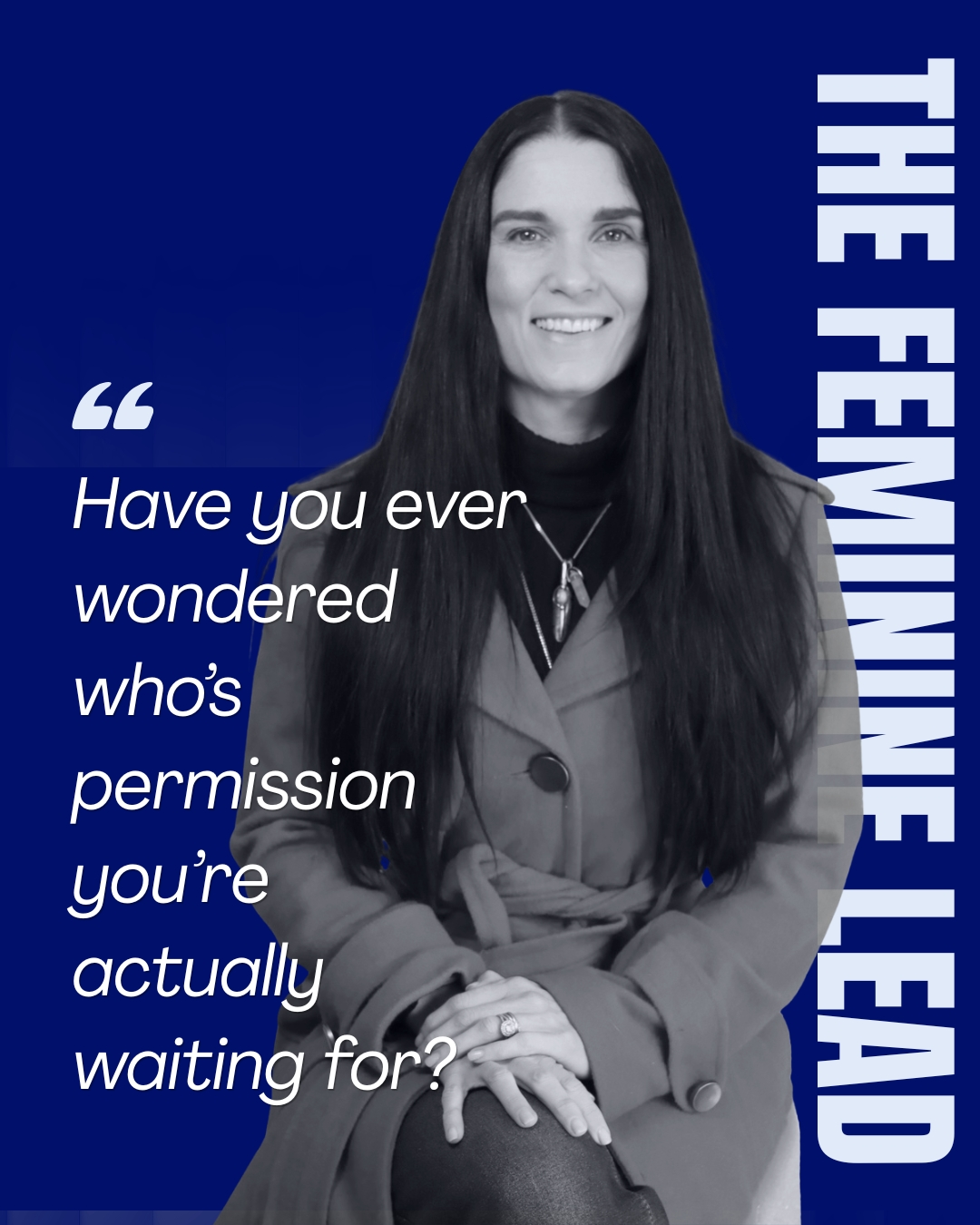 Have you ever wondered whose permission you are actually waiting for?
Most of the time, we don't even realize we are doing it. It rarely looks like waiting for one specific person to say yes. It looks like waiting to feel ready. Waiting for the right qualification, the right experience, the right moment when everything finally lines up.
That waiting is not patience. It is fear, quietly disguised as perfectionism.
Here is the truth nobody tells you. You will never feel fully ready. Readiness is not something that arrives before you act. It is something you build by acting anyway.
The permission you have been waiting for was never going to come from somewhere outside of you. It only ever comes from within.
What do you feel is keeping you stuck from moving forward?
#WomenWhoLead #FemaleLeadership #TheFeminineLead #InnerPermission #HighPerformingWomen #JungianCoaching #LeadFromWithin #ConsciousLeadership #AuthenticLeadership #FemaleExecutive