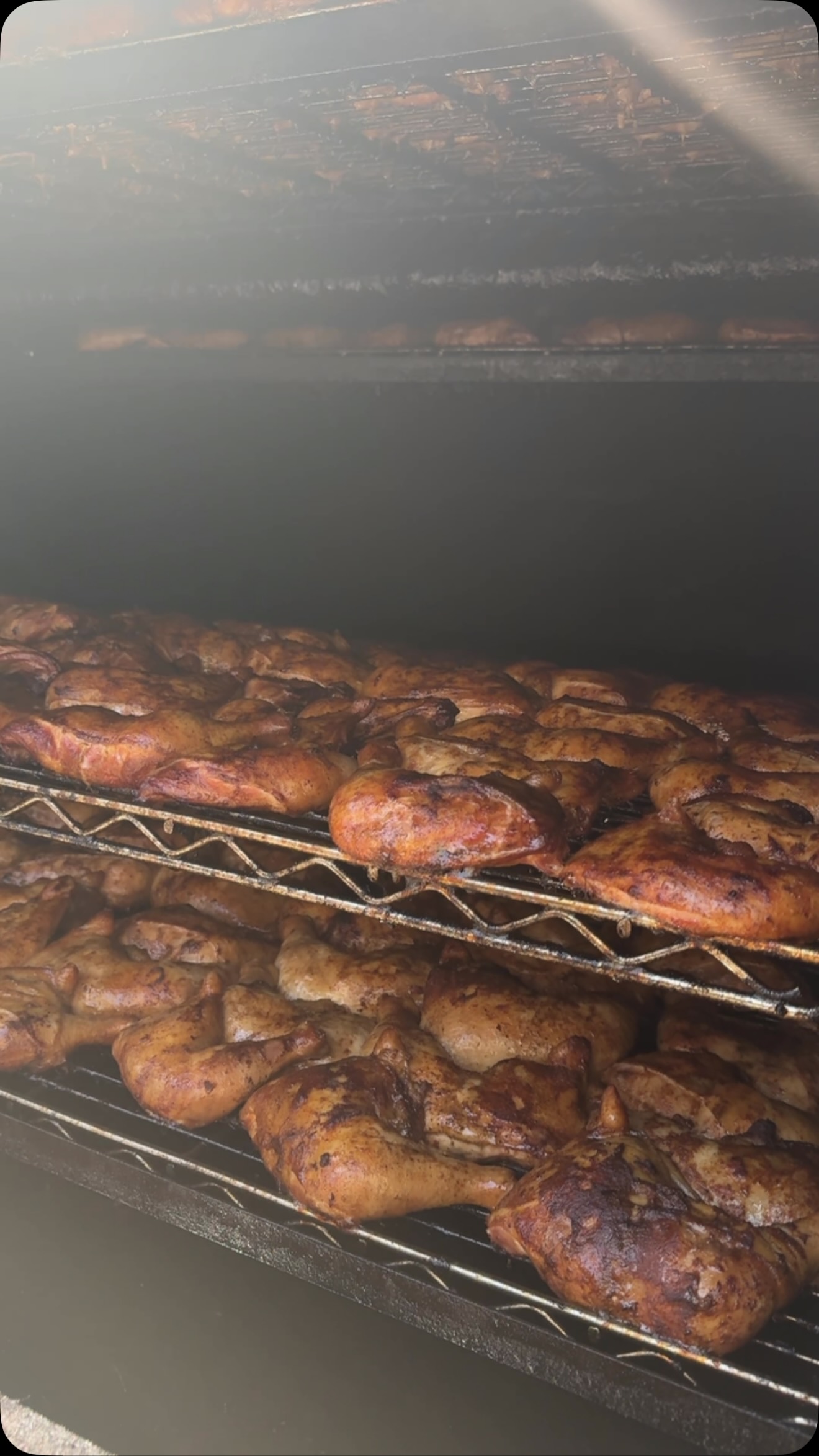 The smoker doesnāt care if we are getting ready to feed 7 or 700 people.