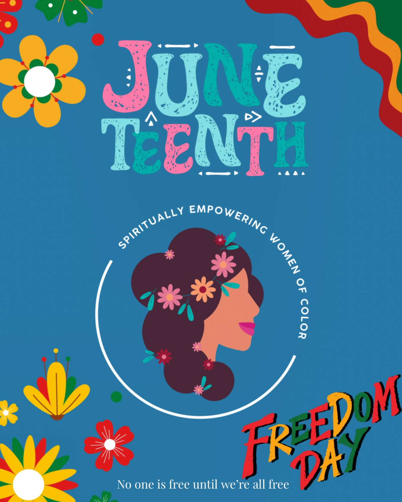 Freedom delayed is still freedom demanded.
As an organization serving Black and Brown communities, honoring Juneteenth is our responsibility.
Black liberation and the liberation of every community we serve are deeply connected. Today we celebrate, we reflect, and we recommit to the fight for freedom and dignity …for all of us.
✊🏾 Happy Juneteenth. 💚💛♥️🖤👊🏾
#Juneteenth #BlackLiberation #YoSoyEllaOrg #FreedomDay