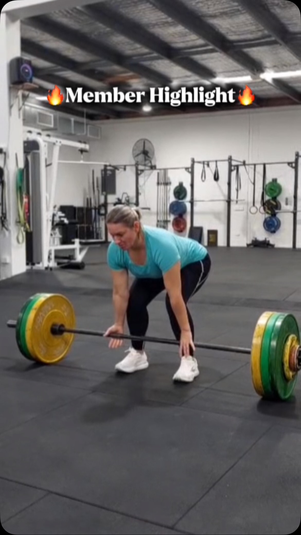 Member Highlight!! Tina Smashing out a PB 💪🔥💪#realfitt #pb #strengthandconditioning #deadlift #unreal