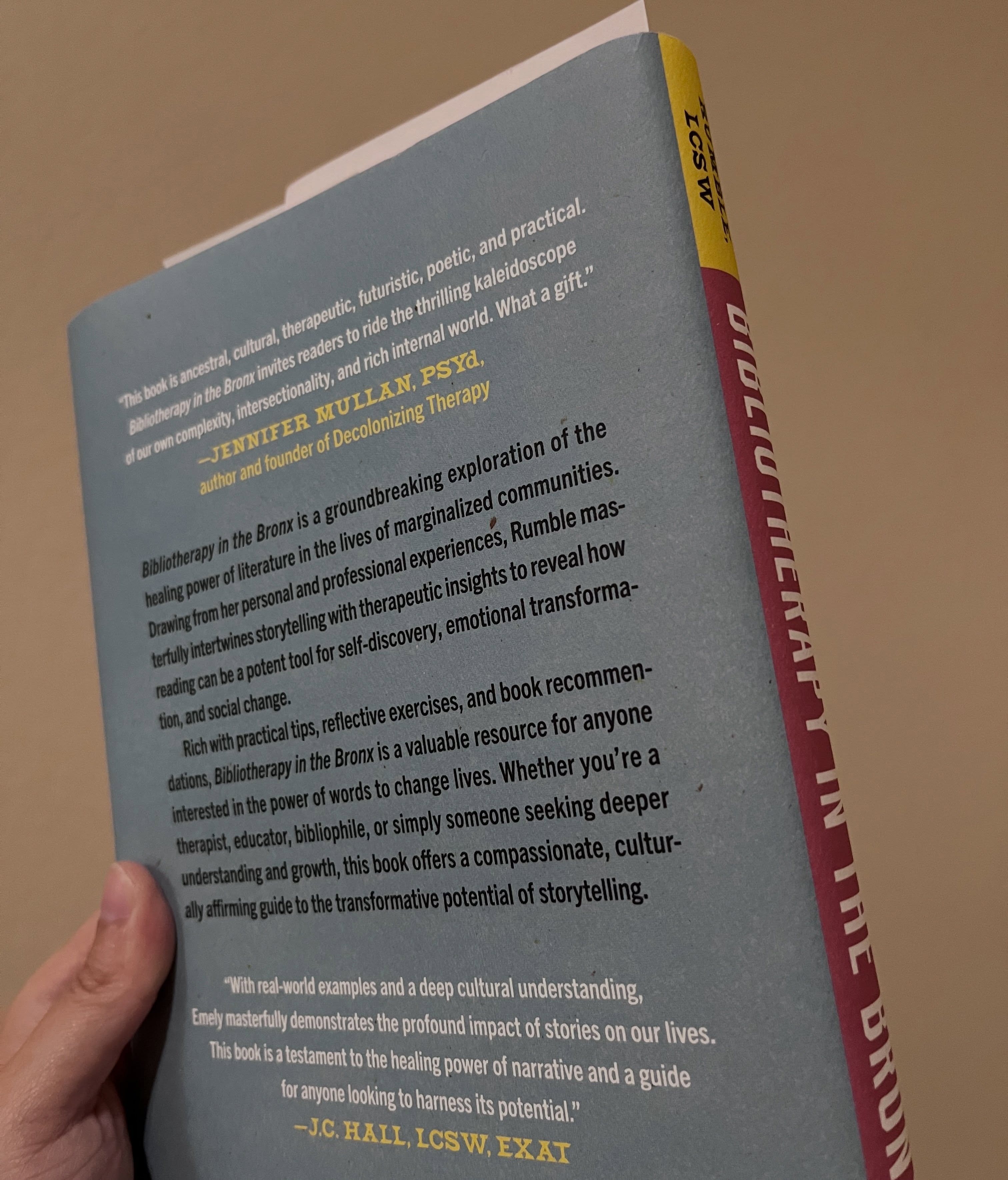 If you haven’t read @literapy_nyc’s book, I recommend it. If you’ve read it, today might be a good day to re-read it. See what you might find to heal our communities. 💚🤎🖤 #Bibliotherapy