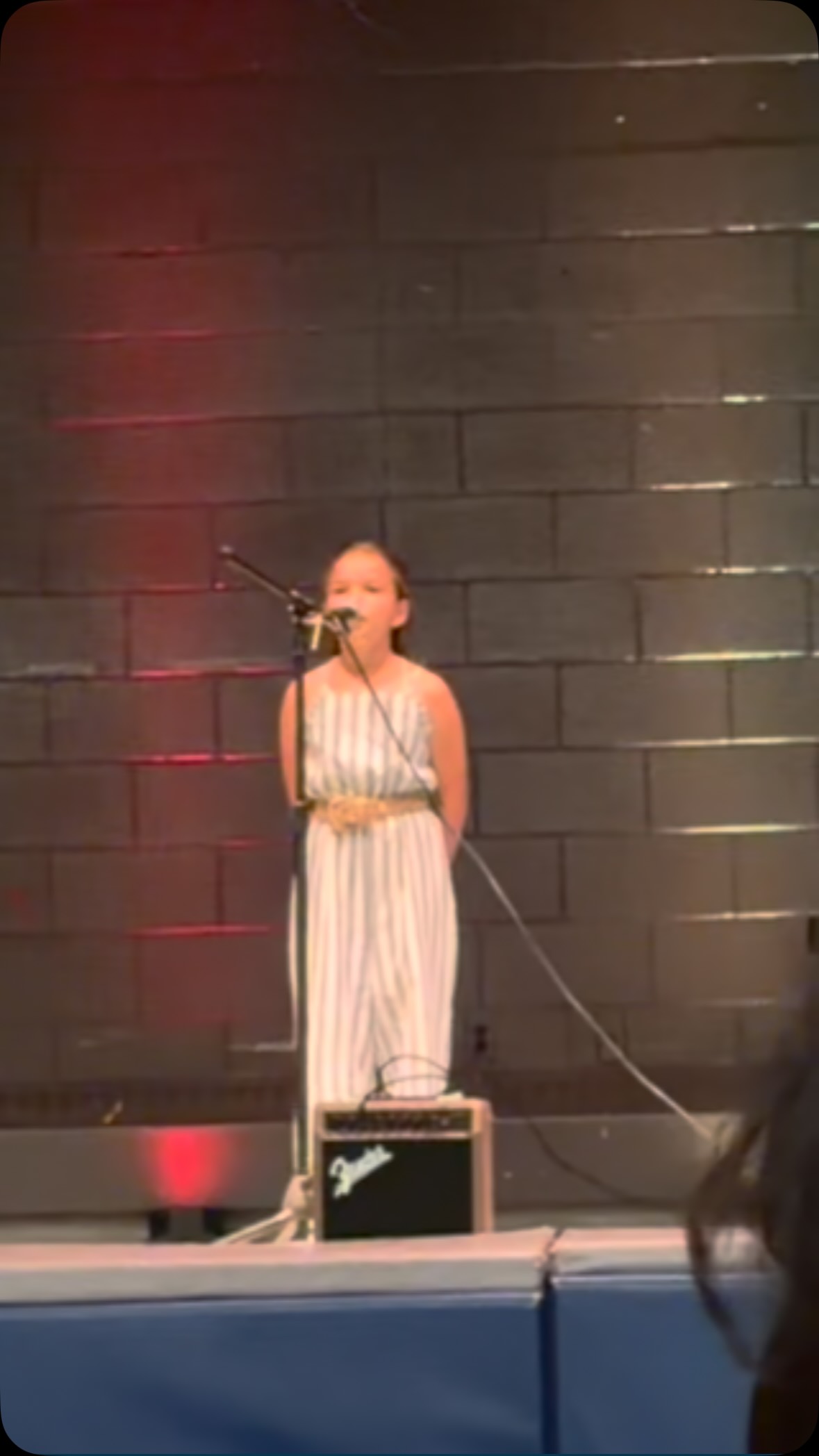 From dancing with her friends in past talent shows to stepping onto the stage solo this year… ❤️
Today Alexa performed “Nice to Meet You” in front of her entire school, not once, but twice!
I am so proud of her courage, confidence, and willingness to step outside her comfort zone. Watching her up there brought the biggest smile to my face.
She definitely didn’t get the singing talent from me 😂🎤
Keep shining, sweet girl. So proud of you! ❤️✨ #ProudMomMoment