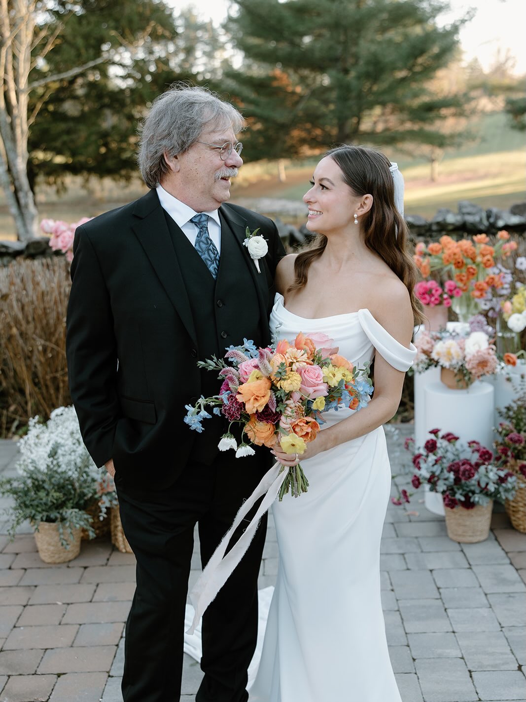 I lost my dad when I was in middle school, and for years and years, I quietly excused myself from every father-daughter moment at every wedding I attended.
Over time and growth, I came to see that the beautiful examples of good fatherhood all around me didn't have to be a dagger, they could just be that...beautiful. Healing, even. And they have been.
Watching my own family grow, watching the man I married be an incredible dad to my children, and yes, watching the tender moments between TGH brides and their dads...sometimes it still brings me to tears, but mostly because I know just how lucky they are.
Good fathers are crucial for children to grow into strong, whole and functioning adults, which is crucial for the whole of society to function well. I know it more poignantly than most. And I'm so grateful to know so many good ones around me.
Happy Father's Day.