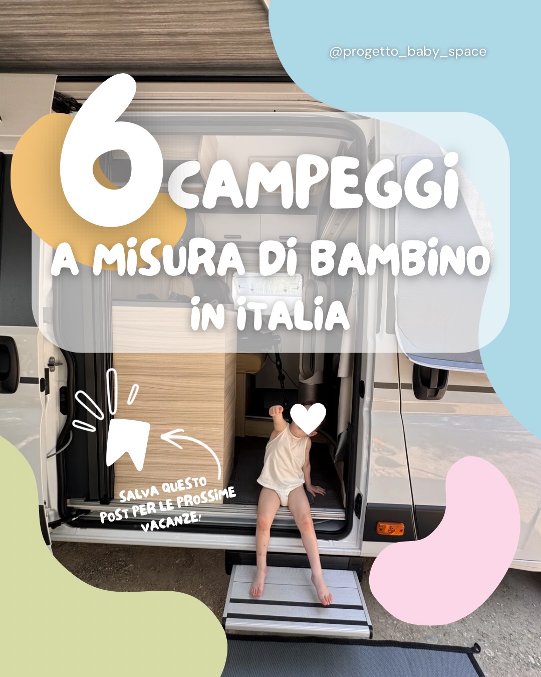 Se mi chiedete quali campeggi family friendly consiglierei in Italia, questi sono sicuramente tra i primi che mi vengono in mente ❤️
Ci sono campeggi grandi e ricchi di servizi, ma anche piccole realtà immerse nella natura.
Tutti hanno una cosa in comune: fanno sentire le famiglie davvero benvenute.
✨ Ne avete uno da aggiungere alla lista? Scrivetemelo nei commenti!
#BabySpace #CampeggiFamily #CampingItalia #VacanzeConBambini #FamilyFriendly ViaggiareConBambini CampeggiItalia FamilyTravel