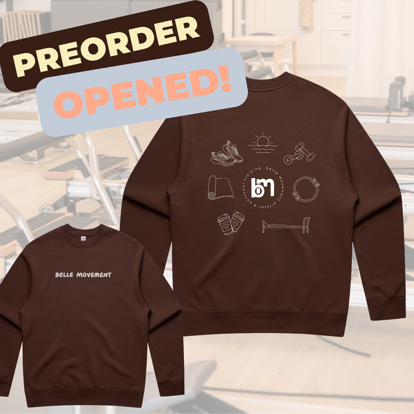 LAST CALL.
We are about to put in our final order for our 2026 Joy Through Movement Jumpers!
We sold out of all stock at Bay to Bay, and after this order, there will be no more!
If you are keen to snap one up, do this 👇🏼
1) Open the app
2) Click the "BM" Icon on the top left of the page.
3) On the main menu, across the top of the page, choose the little shopping trolley that says "Products".
4) Scroll until you see the images of these pretty, pretty crew neck jumpers - and the rest is easy!!
Pre-Orders will close at midday Tuesday 23/06/2026
🤎🩵