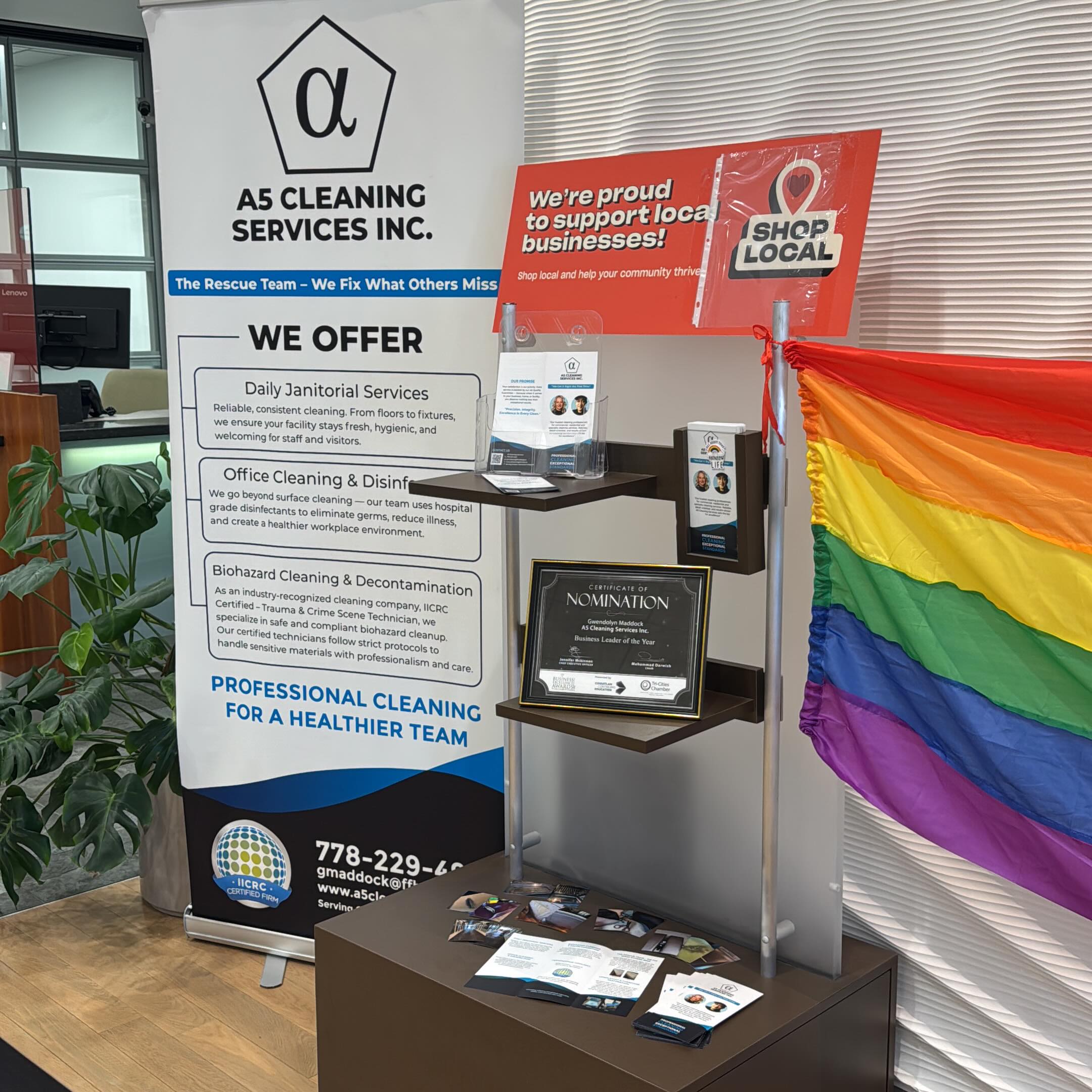 We love our community here in the Tri-Cities!!! Thank you to @vancitycu for all of your encouragement and support through this journey!! @tricitiescoc @sewfisticatedservices @a5cleaningservices are proud members of The Tri Cities Chamber of commerce and Vancity credit Unions! A5 Cleaning Services can help you with daily janitorial services, office cleaning and Biohazard cleaning services. We love supporting local initiatives, Women lead businesses and supporting local businesses and communities. #community #shoplical #wib #commercialcleaning #upholstery