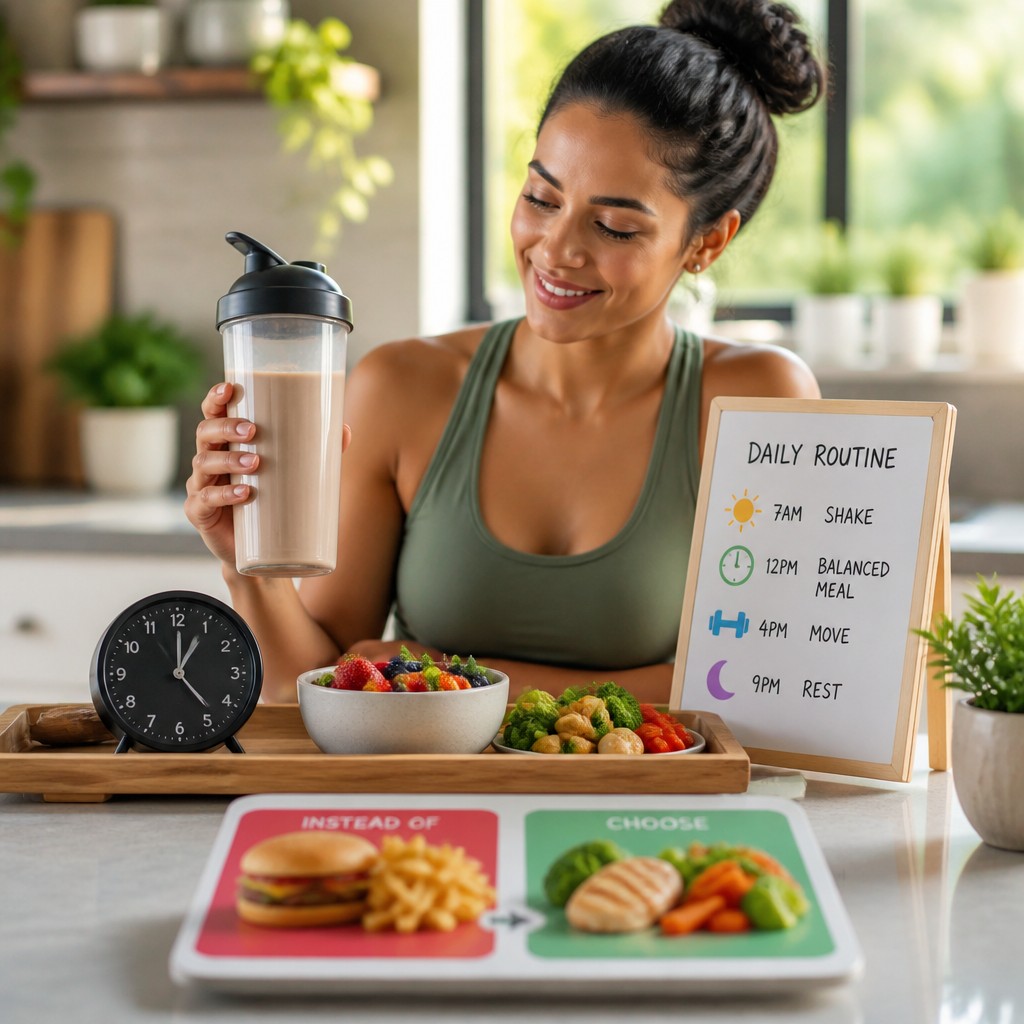 Small habits, steady results. I’m sharing a short series on realistic weight habits that actually stick—think meal pacing, smart protein timing, and easy portion swaps. Backed by Herbalife products and founder-led coaching, these tiny shifts add up to lasting progress. Bruce Campbell’s clients report steady wins and more confidence week by week. Ready to try one habit today? Tell me which one you’ll start. Link in bio 🌿💪✨ #HerbalifeNZ #HealthyHabits #SustainableWeightLoss #EverydayWins #NutritionTips #ProteinPower #MindfulEating #CoachBruce