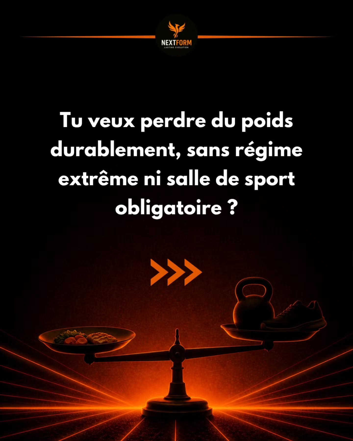 Tu veux perdre du poids durablement, sans te priver de tout ni te perdre dans des programmes trop compliqués ?
Nextform100, c'est 100 jours de suivi individualisé, 100% en ligne, à ton rythme.
Tout se passe sur une application complète, et je suis là à chaque étape.
C'est pour toi si tu veux des vrais résultats qui durent. 👊🏻
🔗 Lien en bio pour en savoir plus.