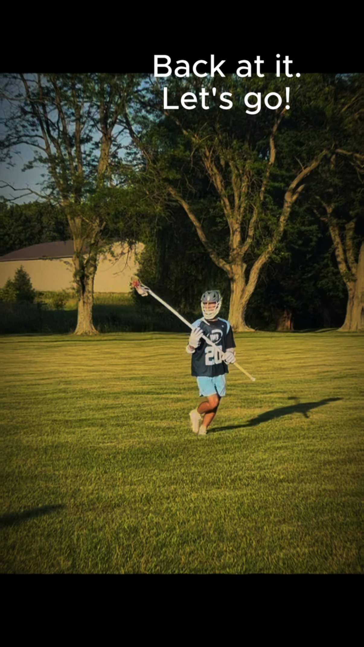 And we are back in the field getting reps. #lacrosse #laxlife #im3lacrosse #lacrosseplayer #summerlax
