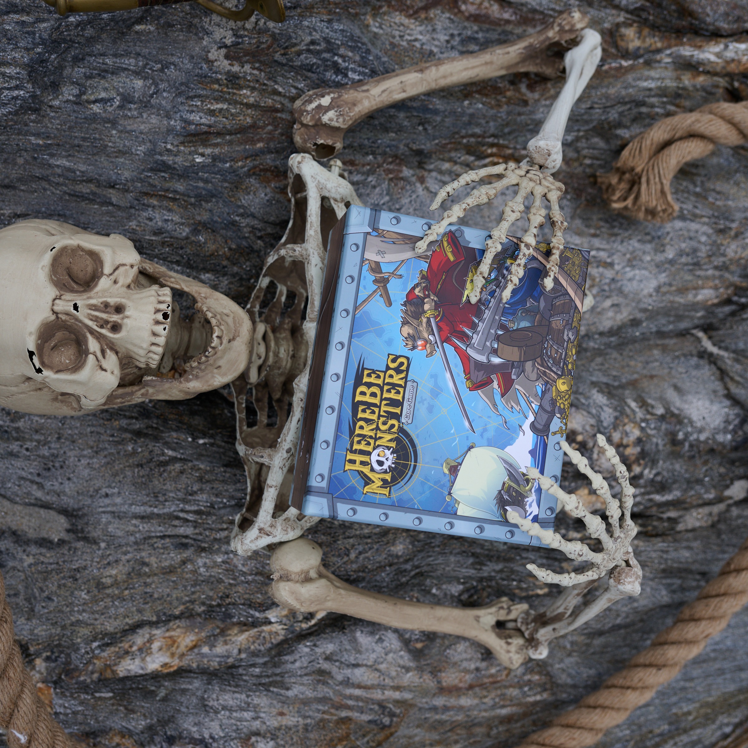 The Kickstarter launches tomorrow!! Set your sundials for 12 noon EST on the 30th and get ready to set sail!!
We've spent over 5 years building, play testing, and perfecting Here Be Monsters. It's surreal to think that tomorrow we open the floodgates and take the leap of faith to see if it has (sea)legs on which to stand. Thank you to everyone who's supported us thus far, and we hope to see you tomorrow!
Link to the Kickstarter is in our bio