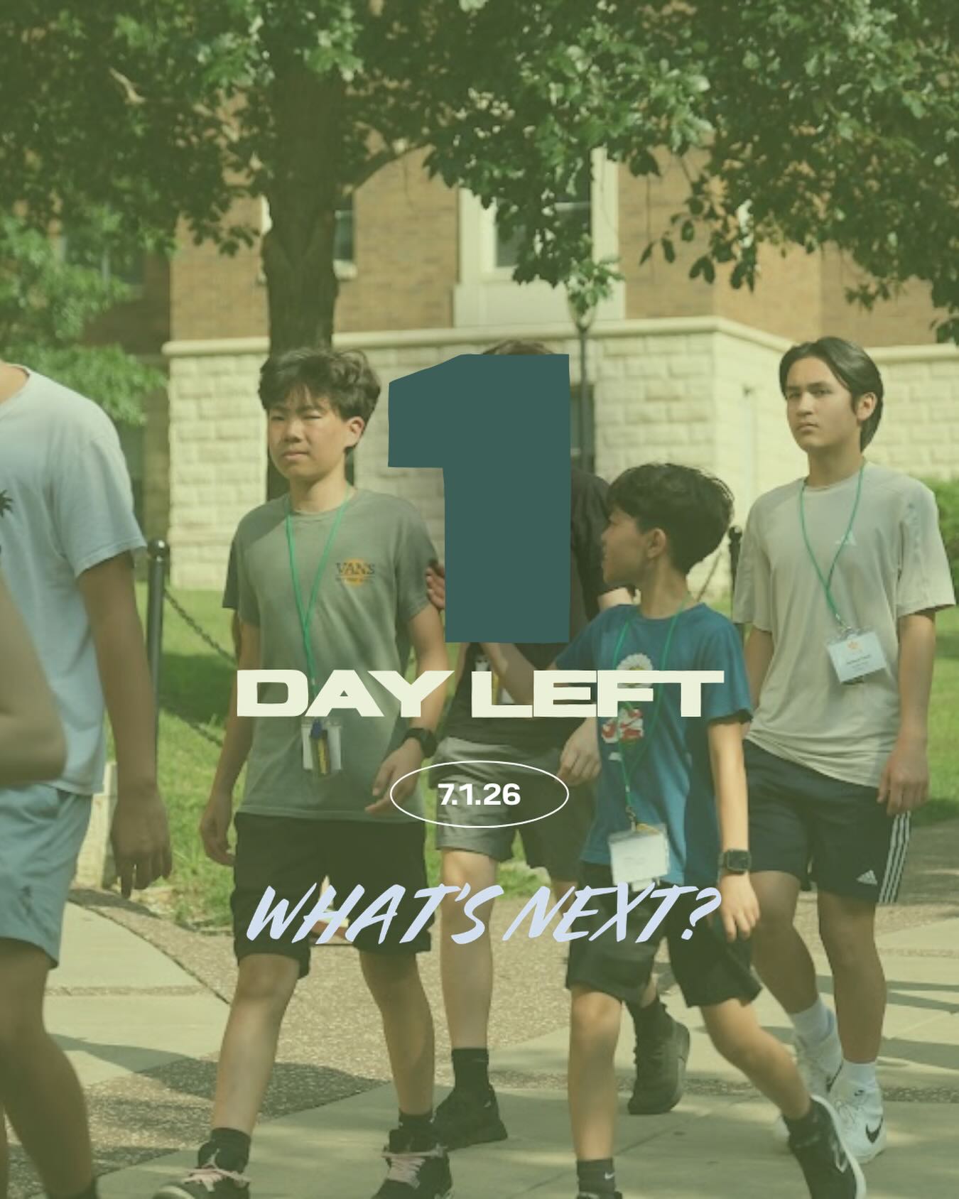 1️⃣ DAY LEFT … what’s next?