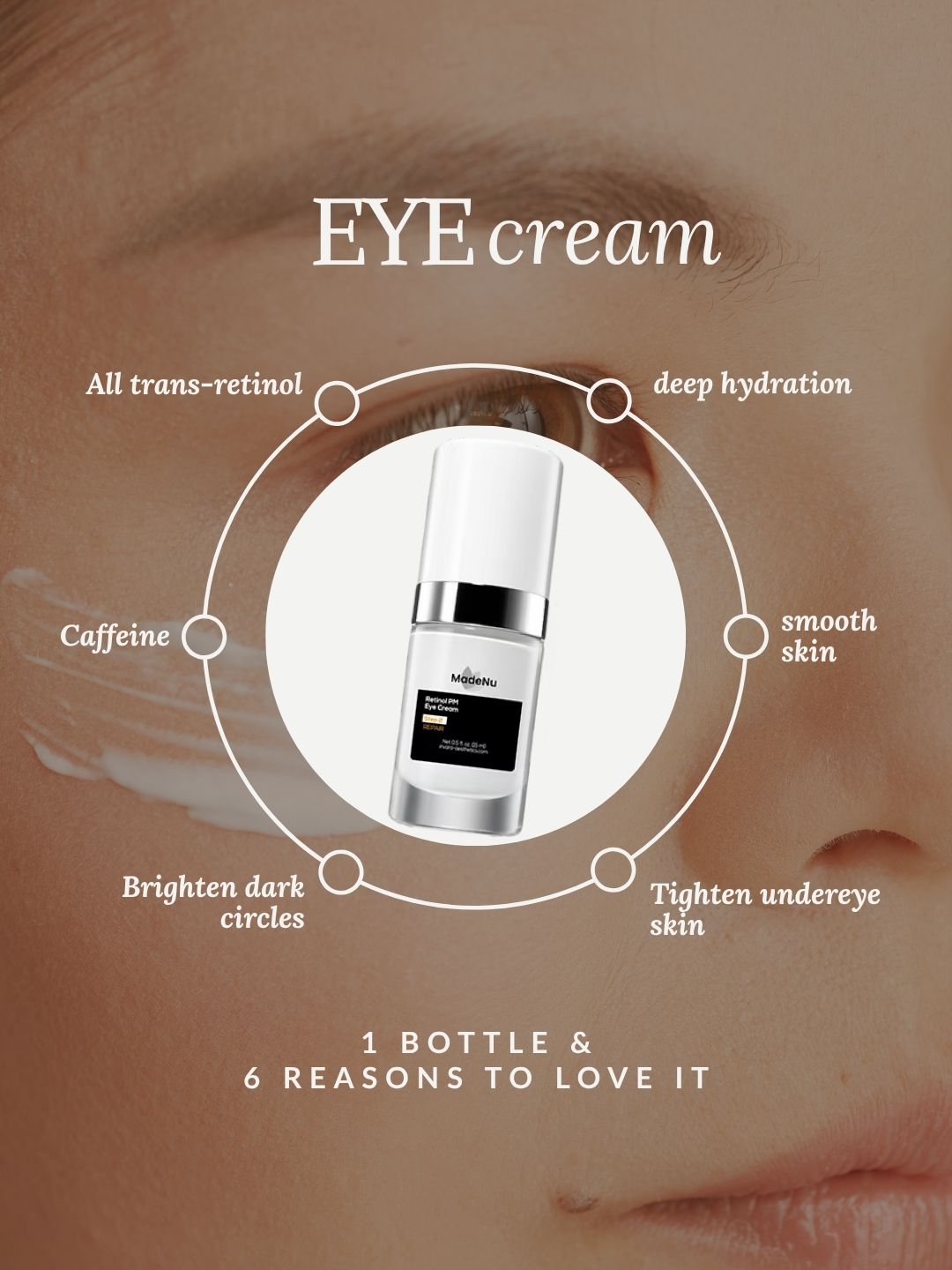 Your eyes say it all...make sure they're saying "well-rested"✨
The delicate skin around your eyes deserves targeted care. Our Retinol Eye Cream is formulated with all-trans retinol and 90% green tea polyphenols to help:
👁️Smooth the appearance of fine lines
💚Reduce the look of dark circles
✨Minimize puffiness
🌿Deeply hydrate for firmer, healthier-looking skin
A little goes a long way toward brighter, more youthful-looking eyes. Stop by Invara Aesthetics to add this skincare essential to your routine!
Shop now!👇
🌍www.invara-aesthetics.com
📞(360) 208-8743
📍19624 US-2 Monroe WA 98272