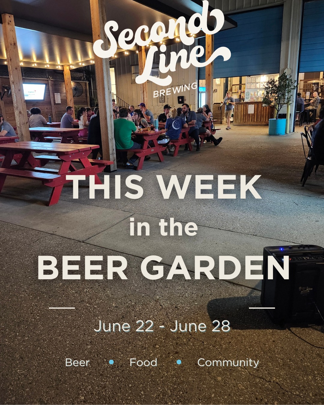 World Cup is ON all week โ come post up in the beer garden!
MON โ Beer & Hot Dog Special ๐ญ + Trivia 7PM
TUE โ Tacos by Gordos ๐ฎ
WED โ Trivia 7PM + food by Provisions ๐ด
THU โ Run club + Game night, food by Provisions. Cheer on the USA! ๐บ๐ธ
FRI โ Open 2PM, Bounce House ๐ฐ Provisions 'til 5:30, then Taste of Cultures
SAT โ Bounce House ๐ฐ + food by Provisions
SUN โ Bounce House ๐ฐ + Barbekyu NOLA ๐
๐ฃ Park PARALLEL on our street โ trust us, it'll save you a ticket. ๐โก๏ธ
๐ป 433 N. Bernadotte St. | Mid-City