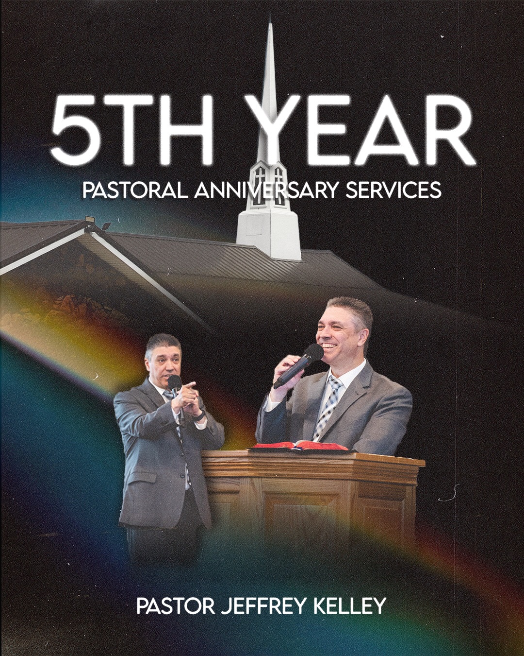 We are so excited to invite you to our Pastors 5th year pastoral anniversary services. It’s going to be a great time! 💯🔥🙌🏼