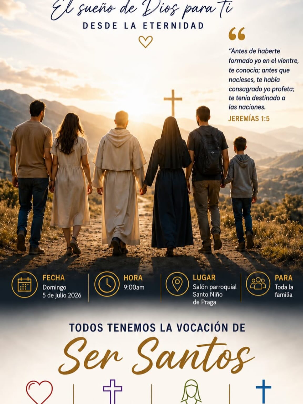 📣📣Jornada Parroquial 🗓️próximo domingo 5 de julio
⏰De las 9am para terminar con misa de 12
📍Centro Pastoral de la P.Santo Niño de Praga
¡Los esperamos!