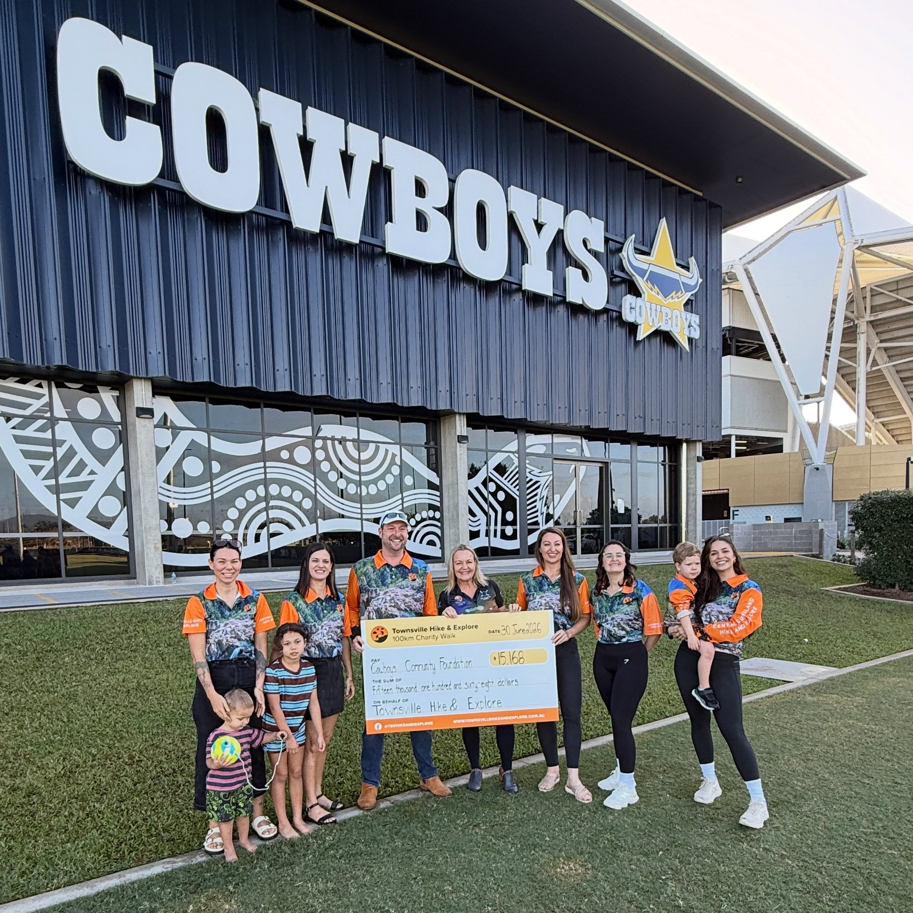 This morning, we had the pleasure of handing over a cheque for $15,168 to the Cowboys Community Foundation - funds raised through our 2026 Charity Hike. 🥾💙
A huge thank you to our incredible community, and to everyone who donated, sponsored, volunteered, and got behind this event. Your generosity and support made this achievement possible. 🙌
We couldn’t have done it without you. Together, we’re making a real difference. 💙🤝✨
#tsvhikeandexplore #cowboyscommunityfoundation #community #townsville #charityhike