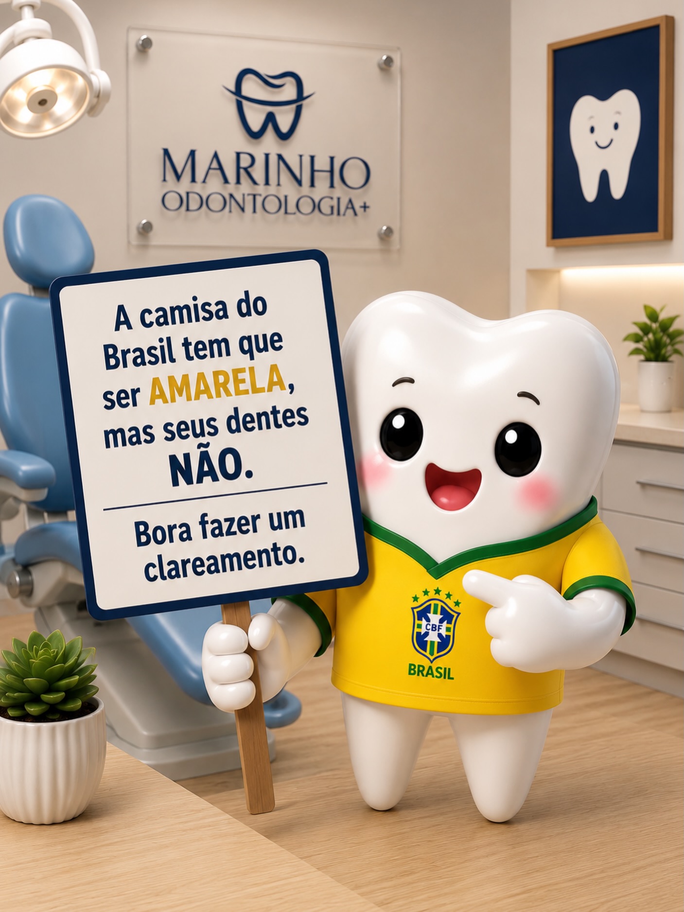 Que tal aproveitar o clima de torcida para conquistar um sorriso mais branco e iluminado?
Agende sua avaliação e saiba qual é a melhor opção de clareamento pra você! 😁
🤳🏻 11 98930-6184
📍 Av. Iraí 143, cj. 72 e 73 - MOEMA
Para mais informações acesse o site www.marinho.odo.br
#clareamento #clareamentodental #dentista #saudebucal