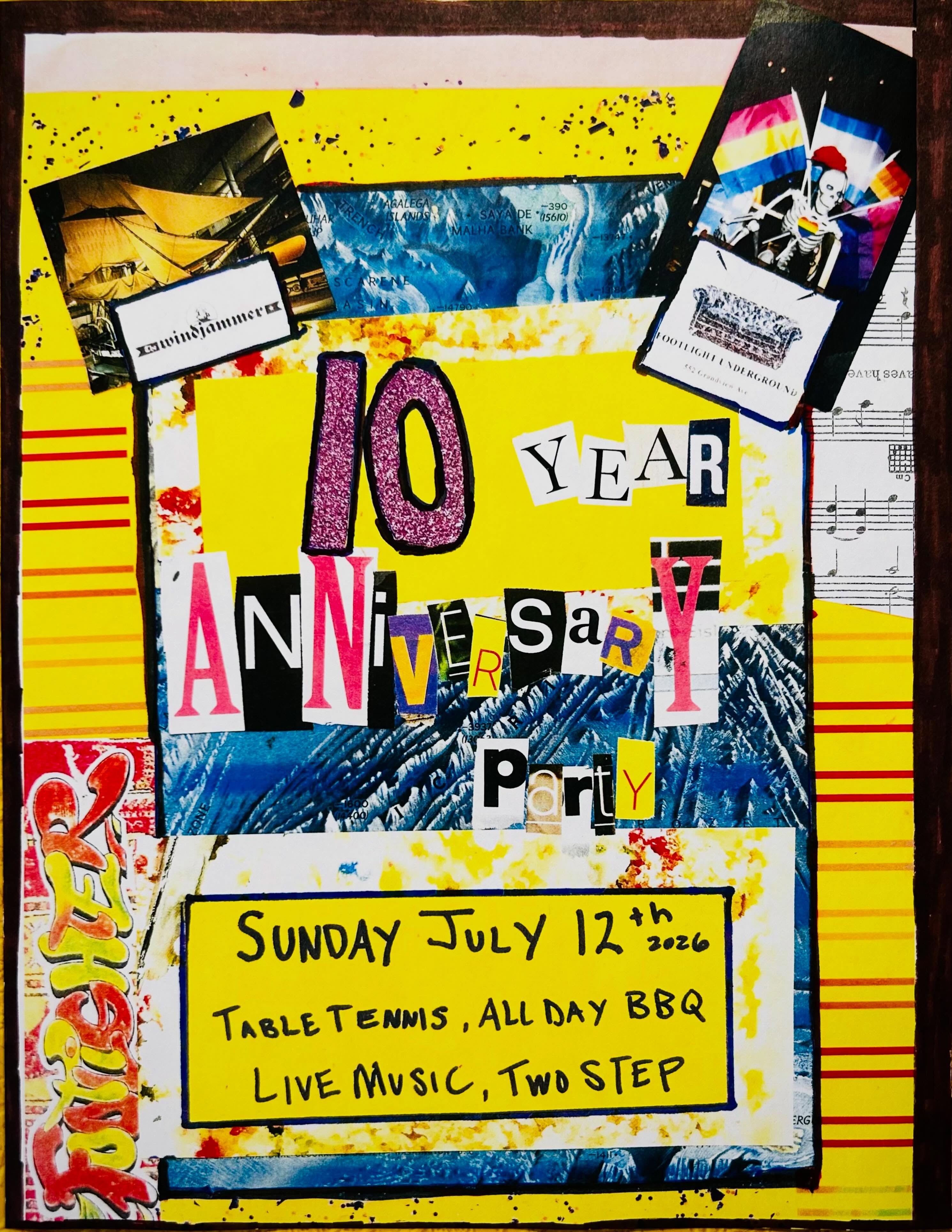 WHAT?!? 🥹😭😃
SUNDAY July 12th
All day bbq
@ridgewood.pingpong 1-5pm
Live music by @vadenlandersofficial
2 Step Lessons between 6-8pm
Fun all day
Celebrating 10 years in #ridgewoodqueens