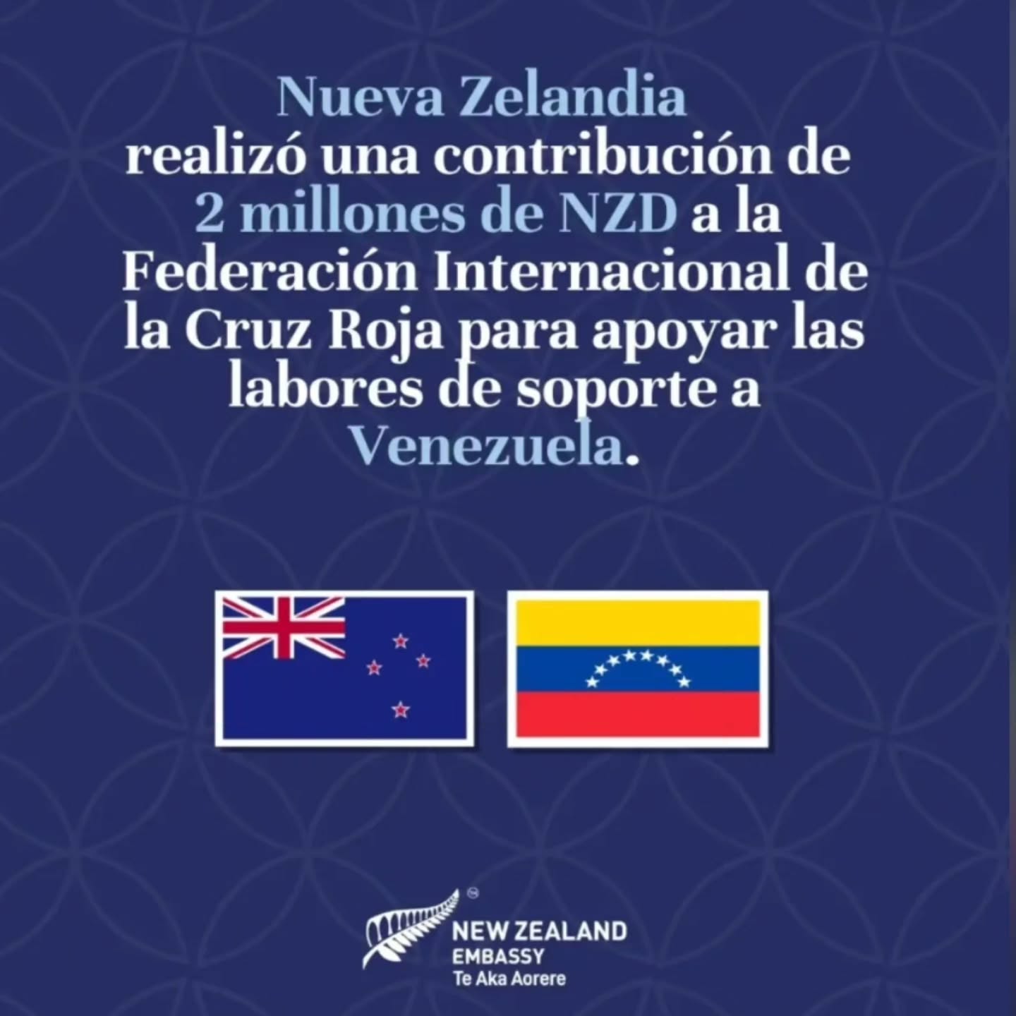🇻🇪 Seguimos difundiendo y apoyando a Venezuela desde nuestras trincheras.
Los invitamos a compartir, asistir y participar en las iniciativas que se han abierto para reunir cada vez más apoyo. Recordemos que esto no será solo de unos días; vienen semanas y meses en los que tendremos que seguir coordinándonos para mantener los fondos, la energía y el respaldo a quienes más lo necesitan.
En Nueva Zelanda, a través de la Cruz Roja, ya se está canalizando ayuda, mientras distintas organizaciones trabajan para encontrar las vías más seguras y efectivas para hacer llegar el apoyo.
Si conoces otra iniciativa confiable, por favor envíamela por mensaje aquí en Instagram o a ceci@latinkiwi.com para poder compartirla con la comunidad.
Mantengamos viva la unión, la empatía y la comprensión. Y recuerda: no importa si crees que tu aporte es pequeño. Cada gesto, cada donación y cada acción pueden cambiar una vida.
Gracias por estar presentes. ❤️🇻🇪♥️🙏
#Latinkiwi #Nuevazelandaenespañol #Venezuela