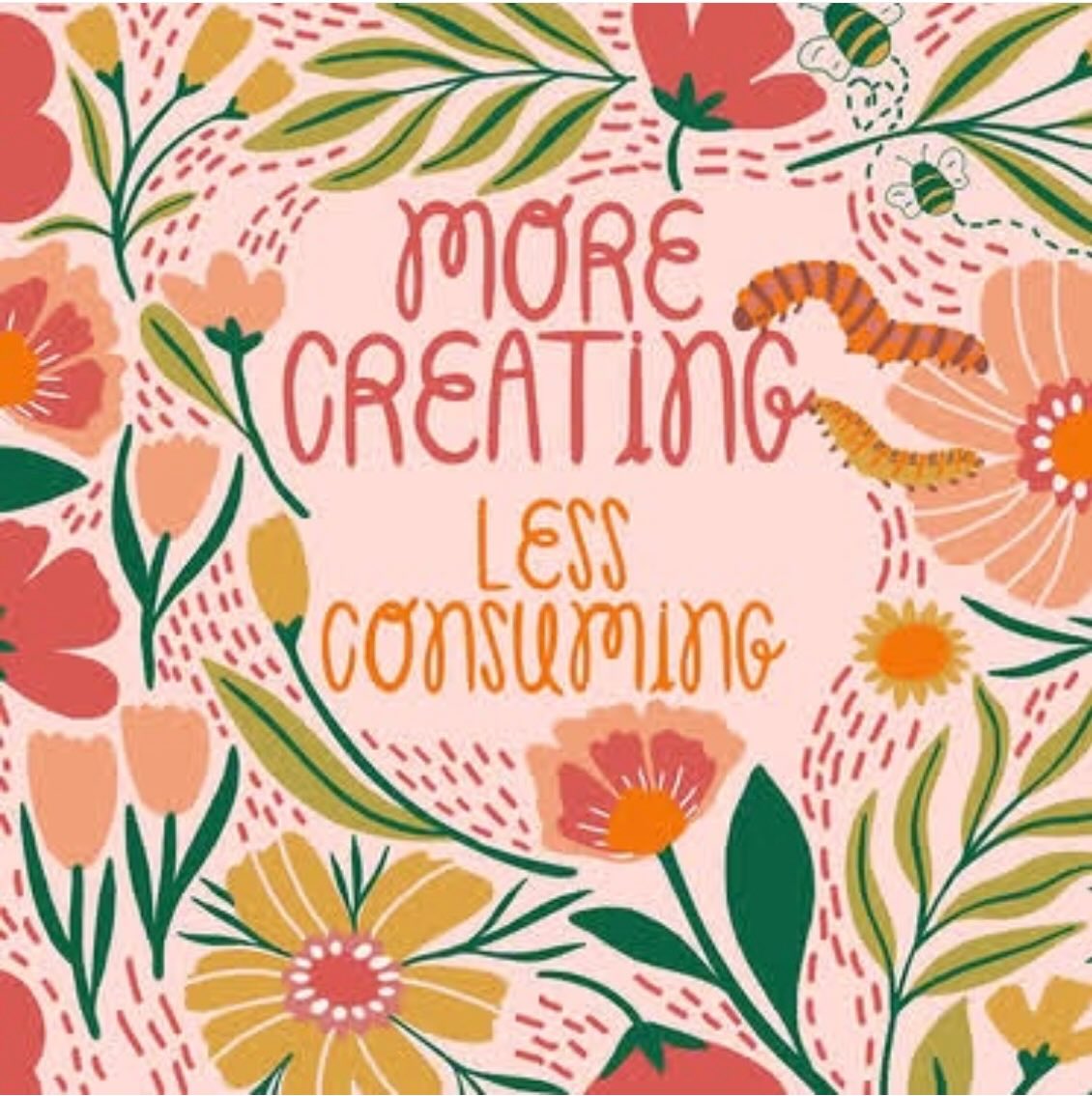 My #1 tip for improving mental health 💜
.
.
.
#morecreating #lessconsuming #putdownyourphone