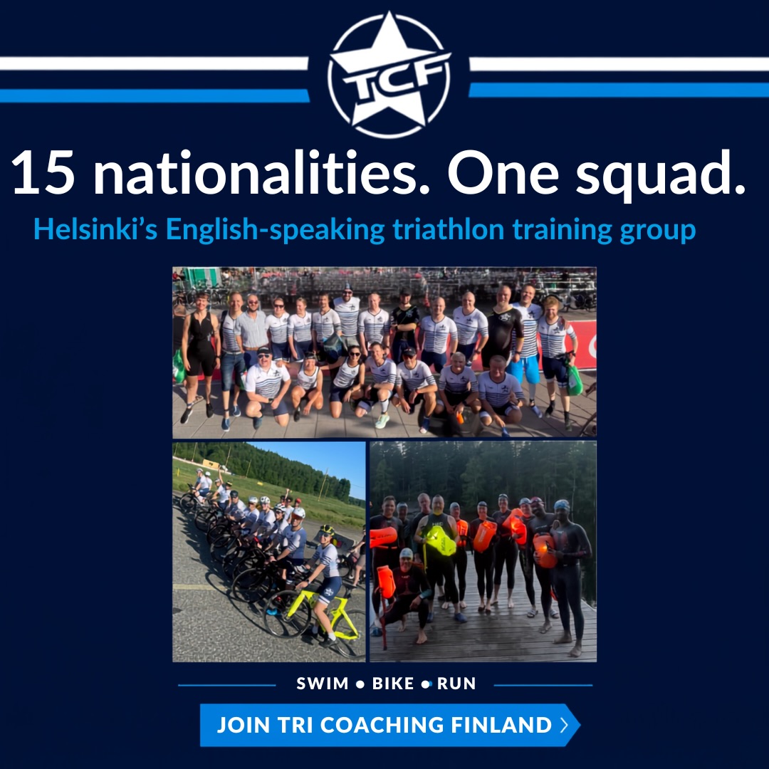 Training for triathlon in Helsinki can feel lonely if you don’t speak Finnish.
That’s exactly why Tri Coaching Finland exists.
We are an English-speaking triathlon training group in Helsinki, with athletes from 15 different nationalities.
Swim. Bike. Run.
Structured coaching.
International community.
Real training, without the language barrier.
Interested in joining us? Link in bio