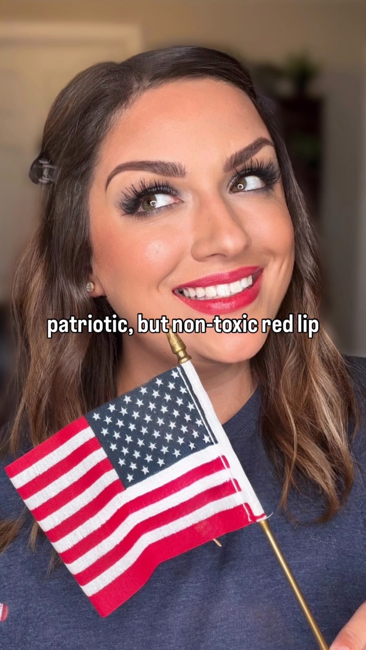 The perfect Fourth of July lip?
We think we found it…❤️
Lindsay used our Barely There Plant Butter Lip Liner to softly contour the lips, then finished with our Pomegranate Organic Mango Butter Lipstick for the perfect classic red!🇺🇸
All of our lipsticks are…
✨Made in the USA
✨Provide rich, creamy color
✨Made with nourishing plant butters
✨100% non-toxic
A bold red lip never goes out of style…especially when it’s clean!
🔗Comment “RED” for the link!
—
#redlipstick #nontoxiclipstick #nontoxicmakeup #cleanbeauty #4thofjuly