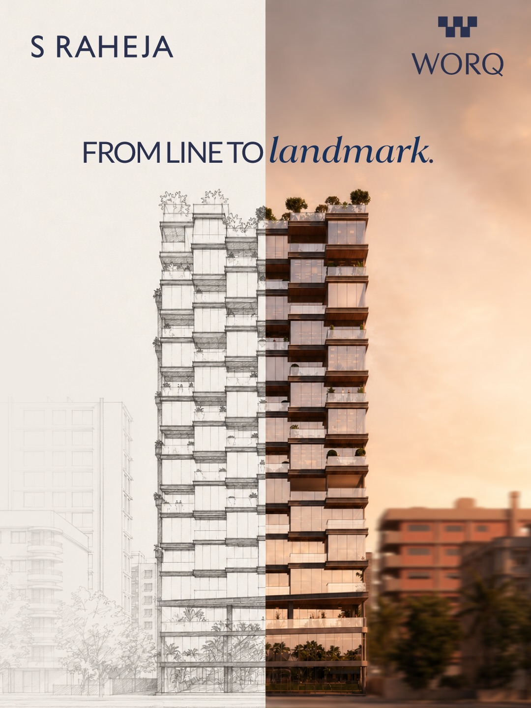 What starts as a sketch is ultimately measured by how people use it.
At WORQ, the architecture is designed to support the rhythms of the workday, creating spaces that encourage both focus and connection.
Rera no. PC1180002503082
@ram_raheja
Associated architects: @pentaspacedesignstudio
#WORQ #SRaheja #CommercialRealEstate #RealEstate #Mumbai